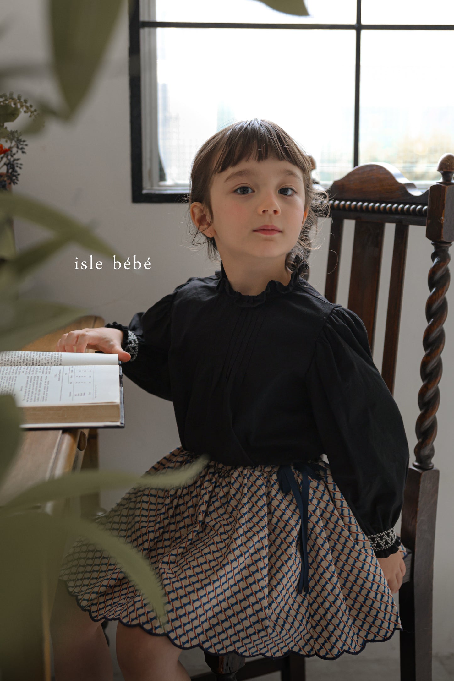 Original  / Dahlia Blouse - black -