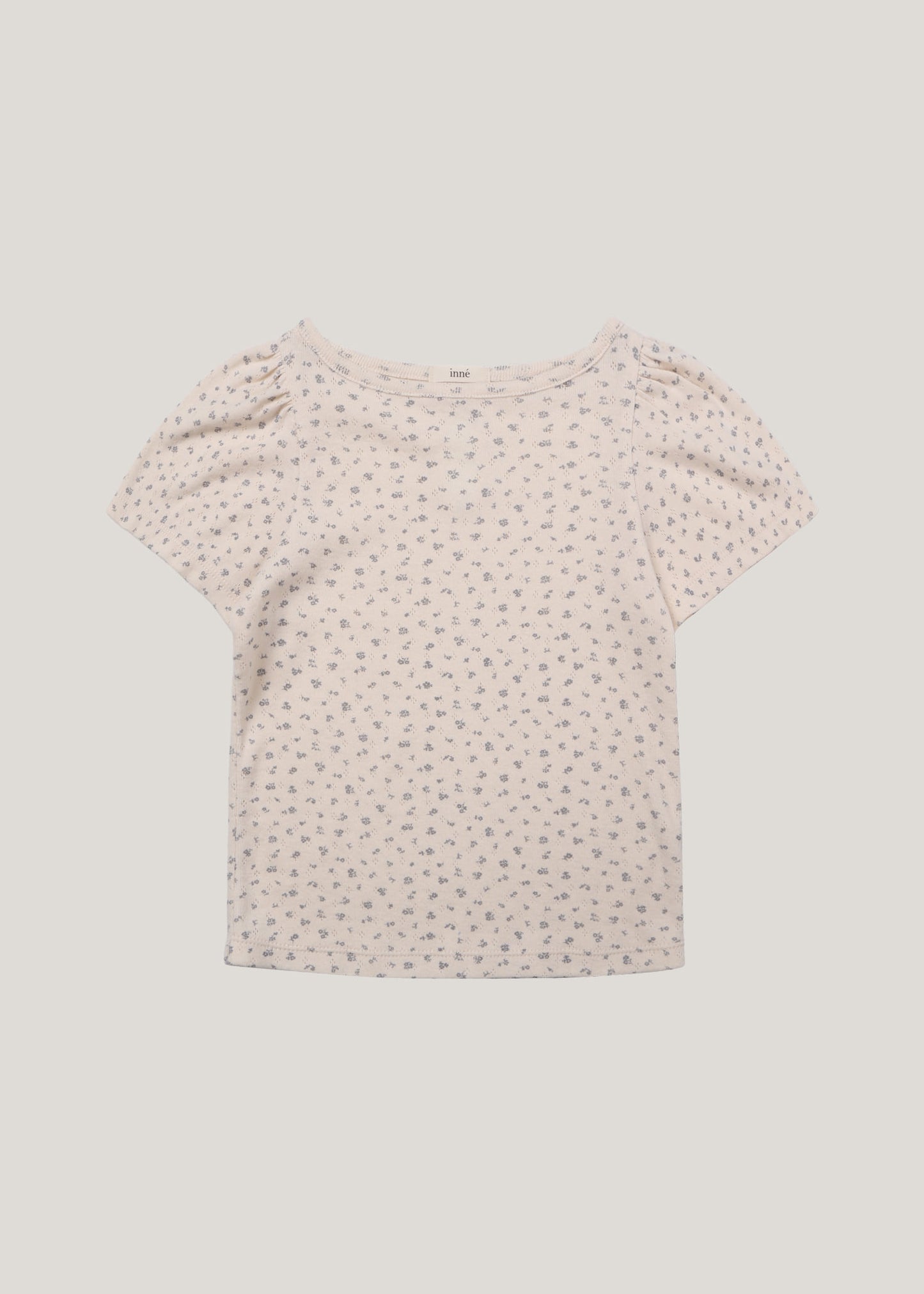 (予約) inné / Floria tee (beige)