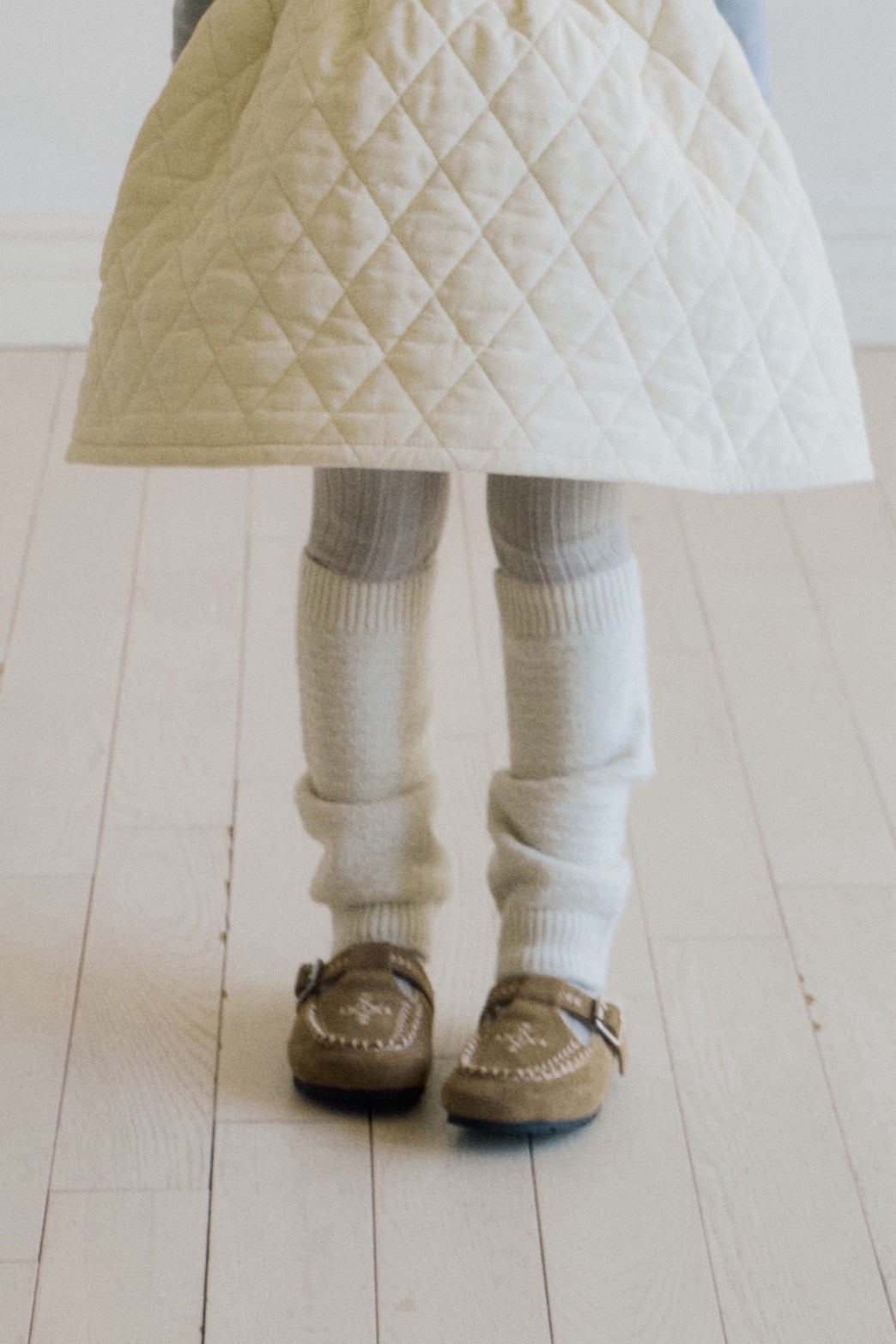 (予約) inné / Elin knit leg wamer