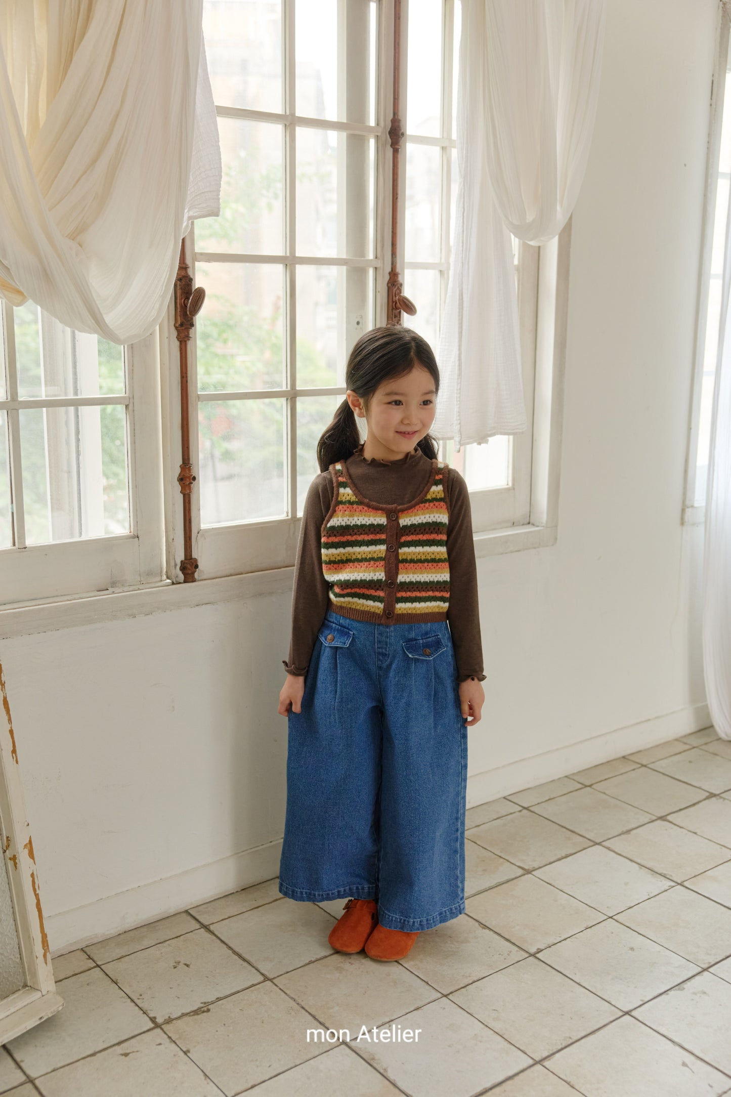 (予約) mon Atelier  / multi vest