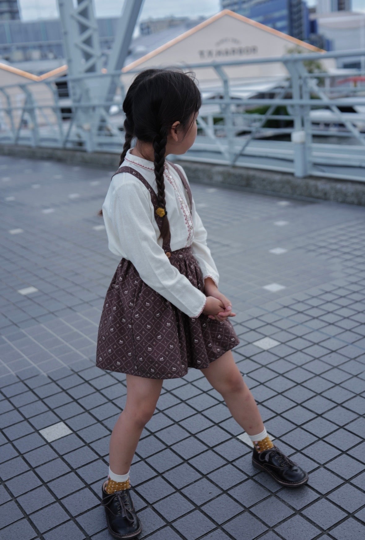 (受注販売) Original Cheval Antique skirt & blommer オーダー権