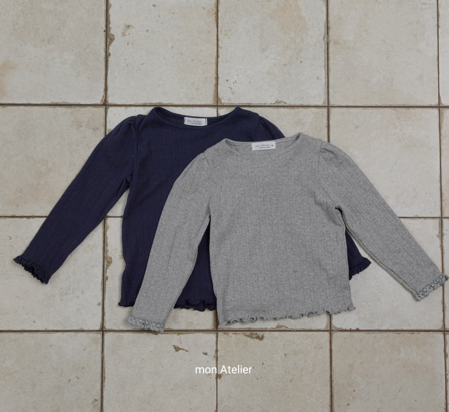 (予約) mon Atelier  /  moly lace T