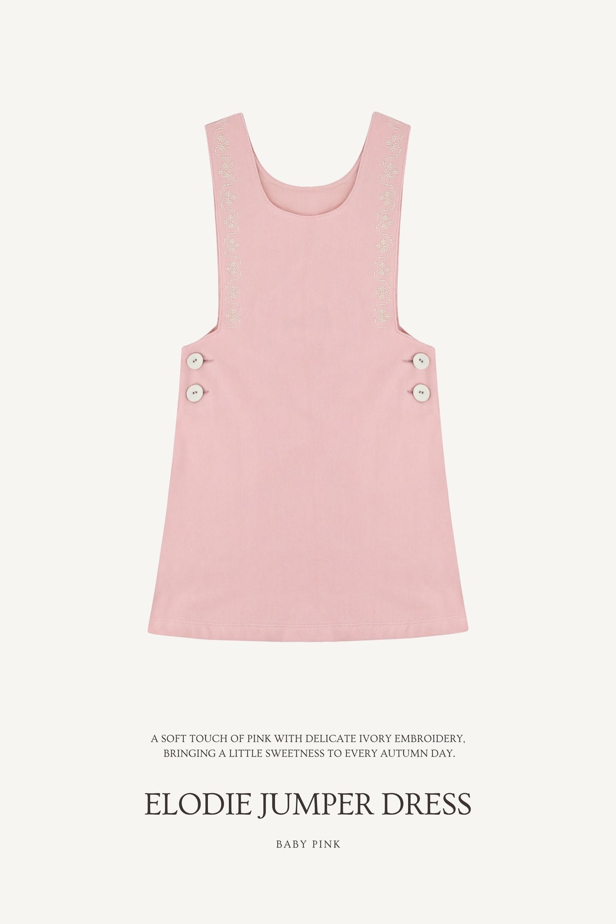 (予約) Saint Ella / Elodie Jumper Dress - pink