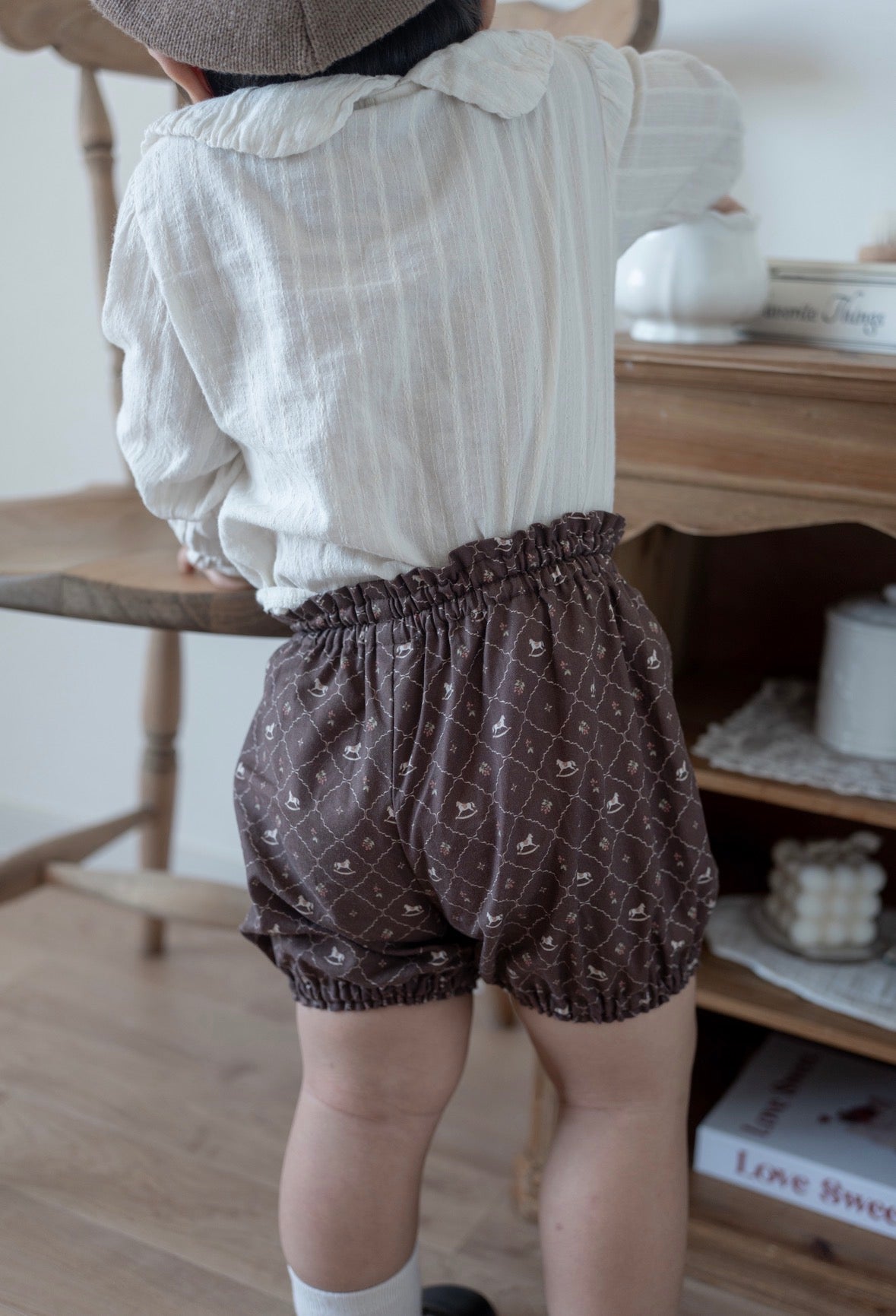 (受注販売) Original Cheval Antique skirt & blommer オーダー権