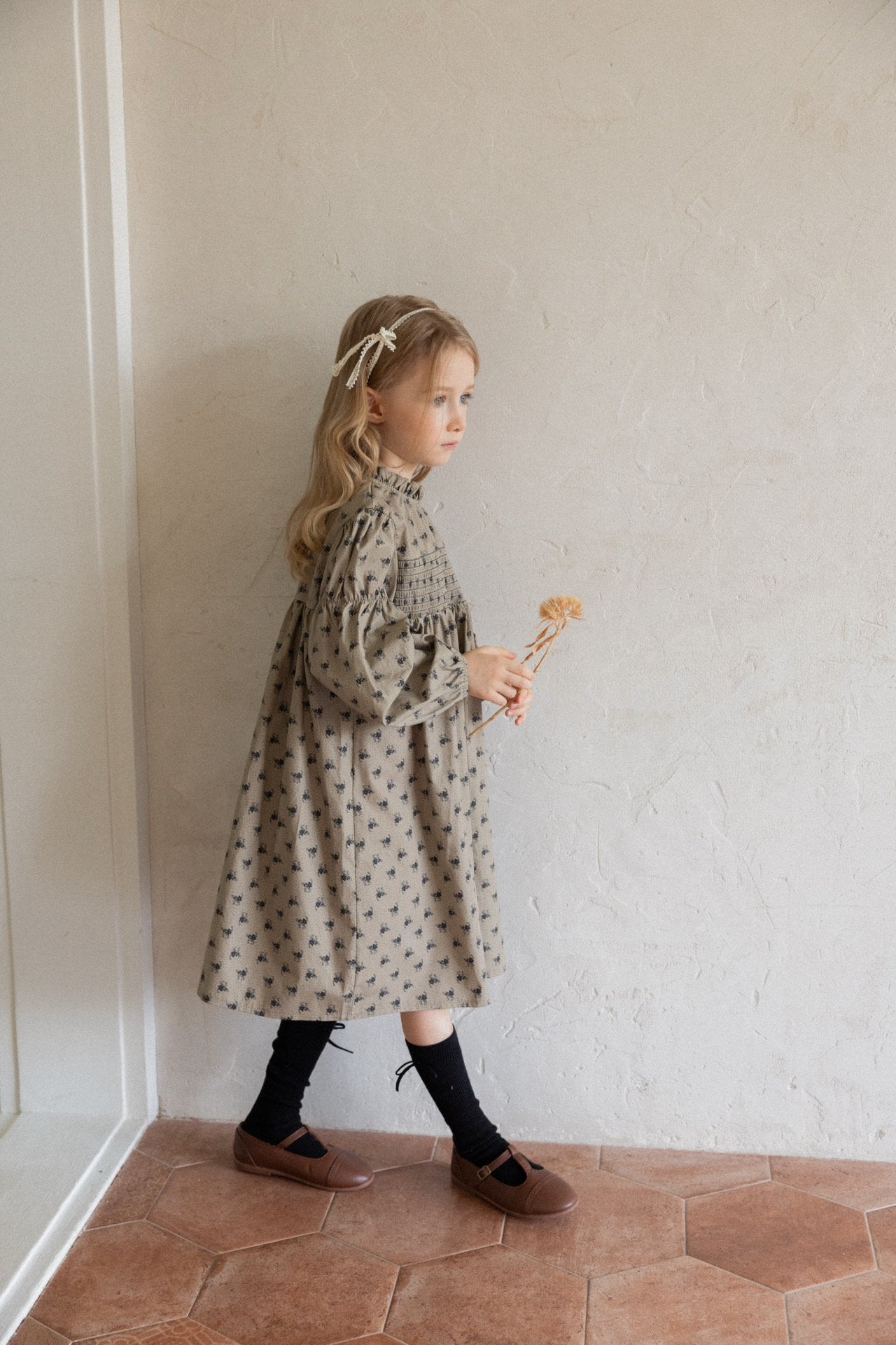 (予約)perro bebe / Ivy dress - black