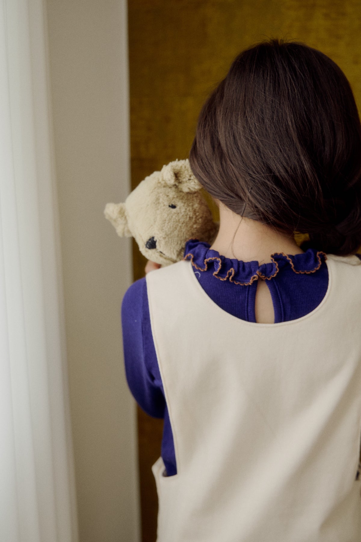 (予約) Saint Ella / Elodie Jumper Dress - macadamia