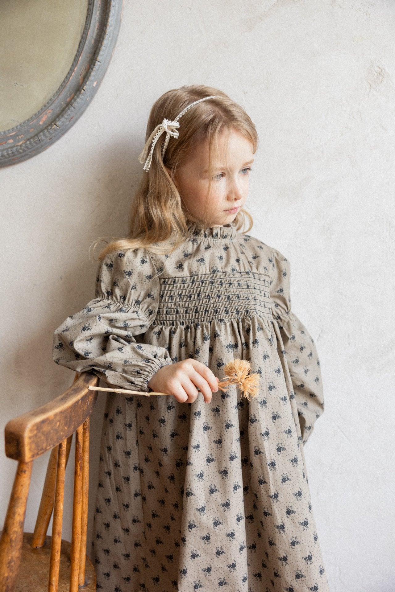 (予約)perro bebe / Ivy dress - black