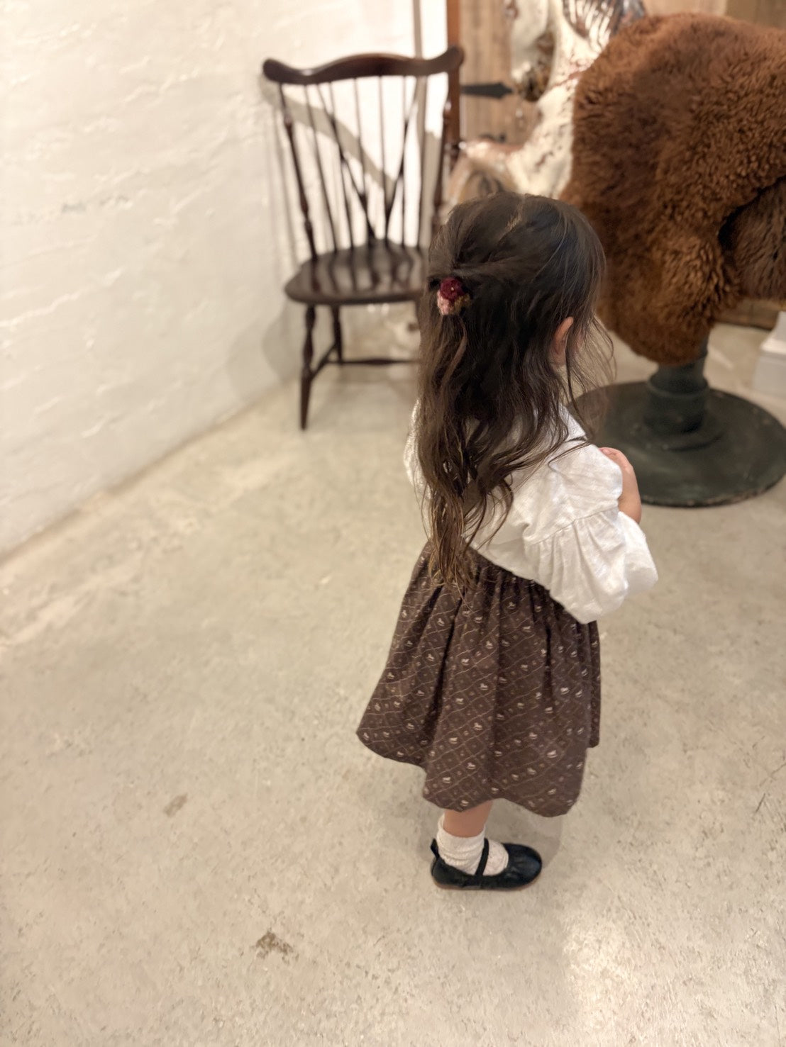 (受注販売) Original Cheval Antique skirt & blommer オーダー権