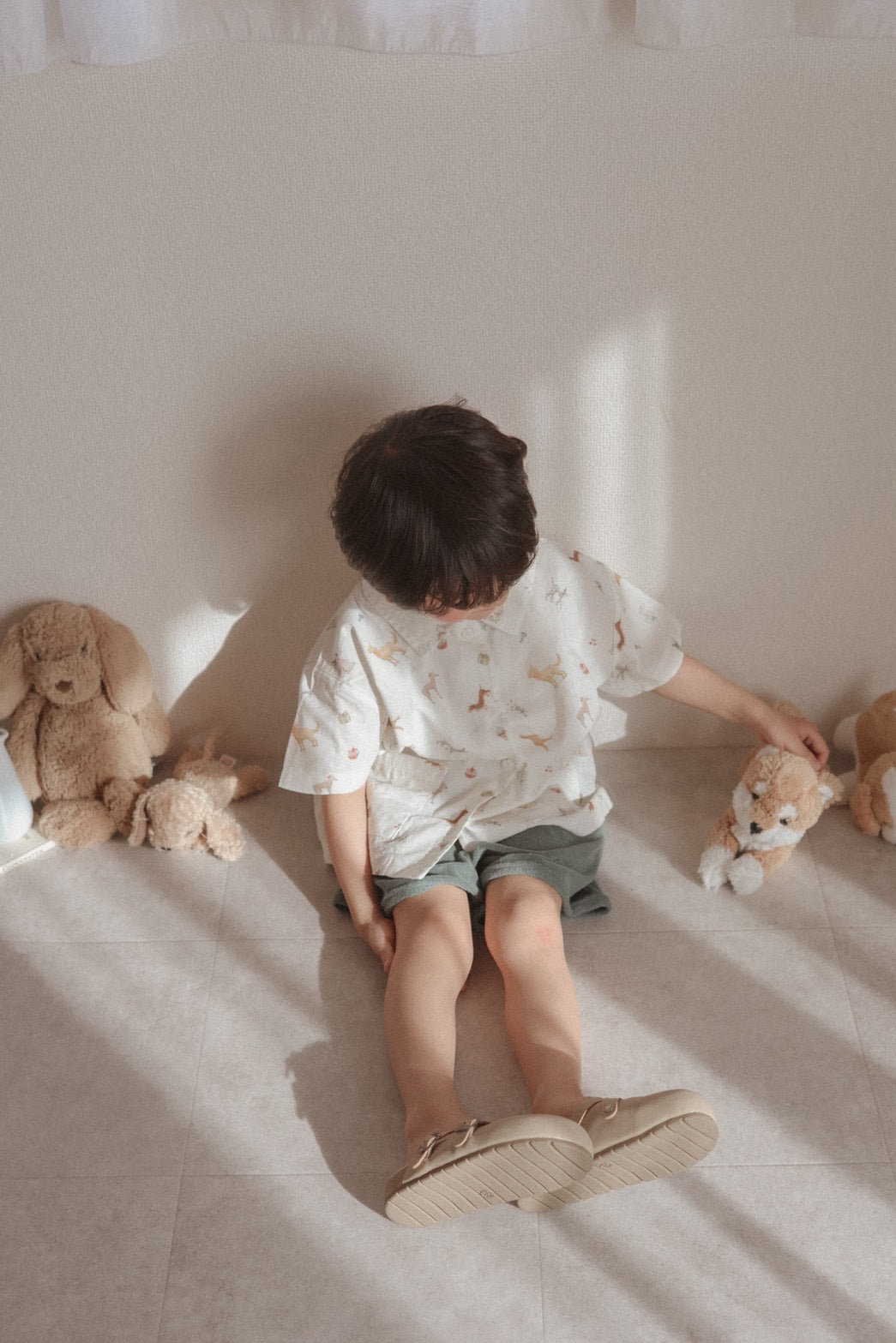 minirobe / Puppy short sleeve shirt