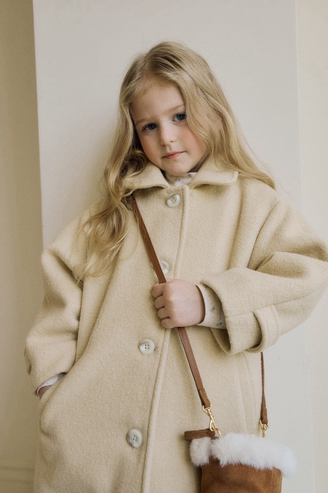 送料無料(予約) inné / Robin wool coat
