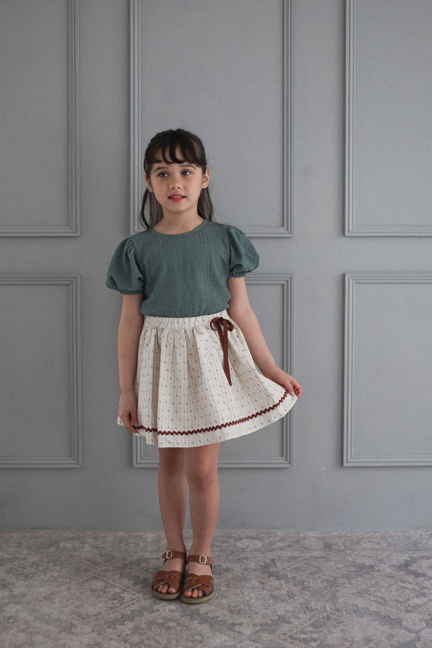 [原創] 鈴蘭泡泡袖 象牙色