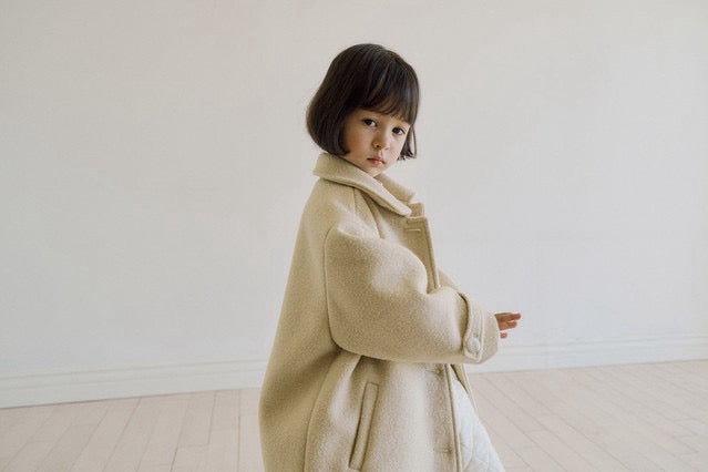 送料無料(予約) inné / Robin wool coat