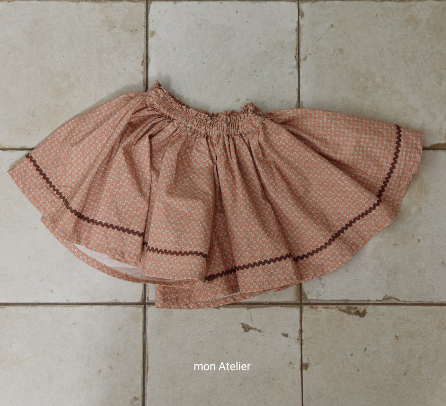 (予約) mon Atelier  / bloom skirt