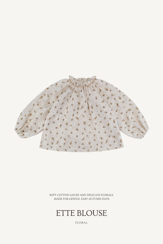 (予約) Saint Ella / Ette blouse - Floral