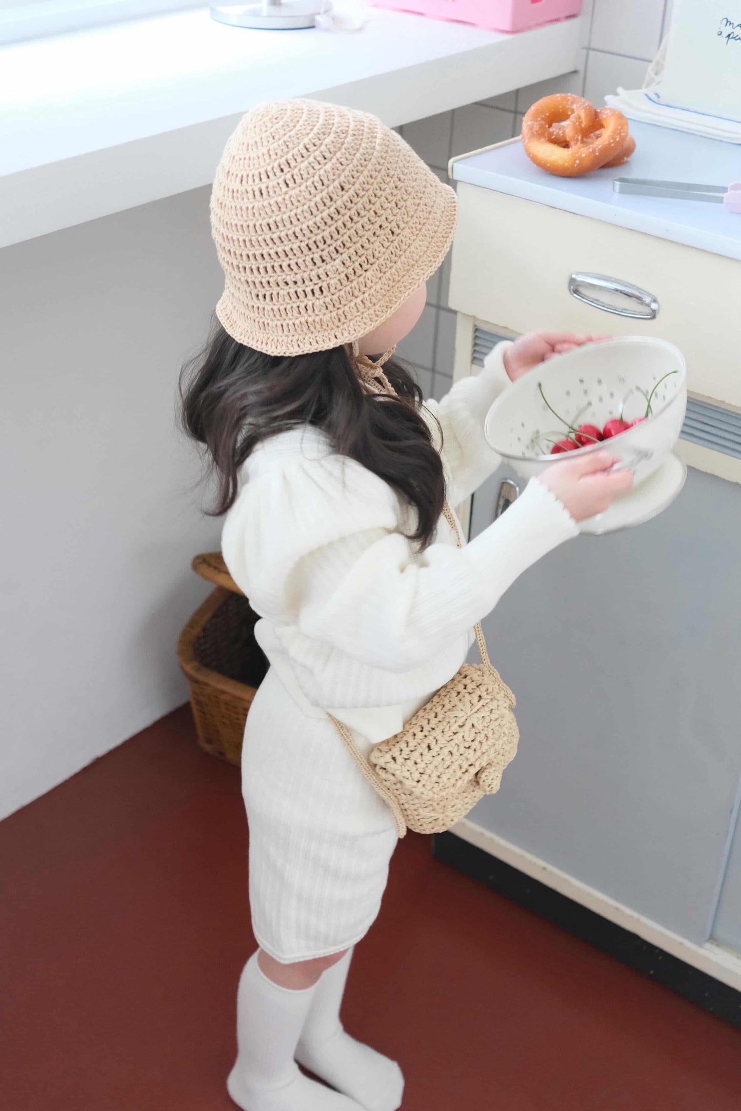 mazukuri / Linen bucket hat