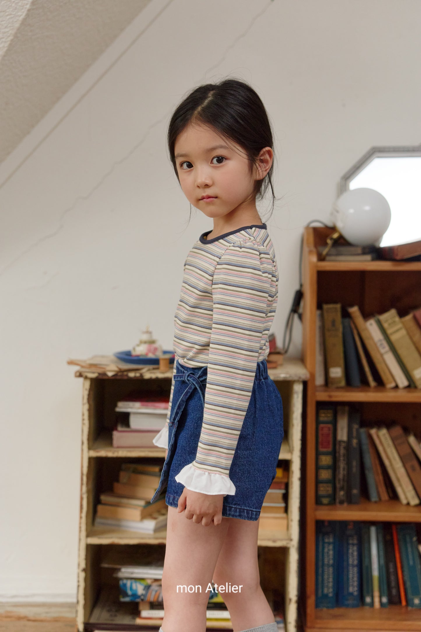 (予約) mon Atelier  / rainbow T