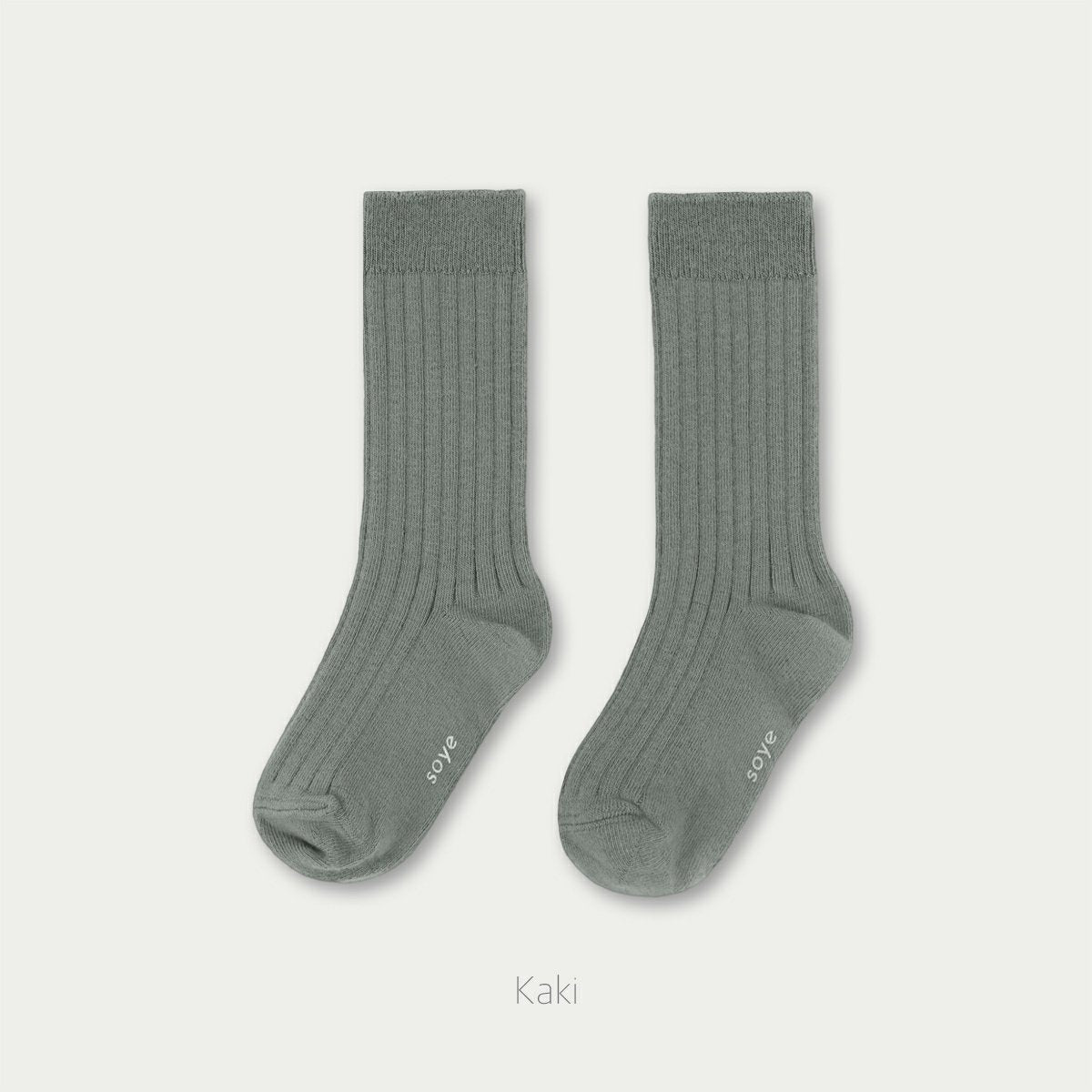 soye / ribbed socks