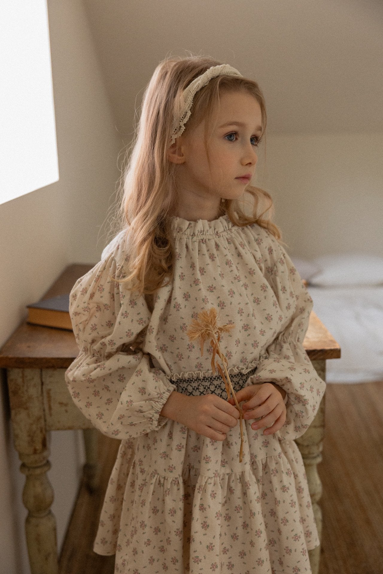 (予約)perro bebe / Ella blouse , skirt - pink