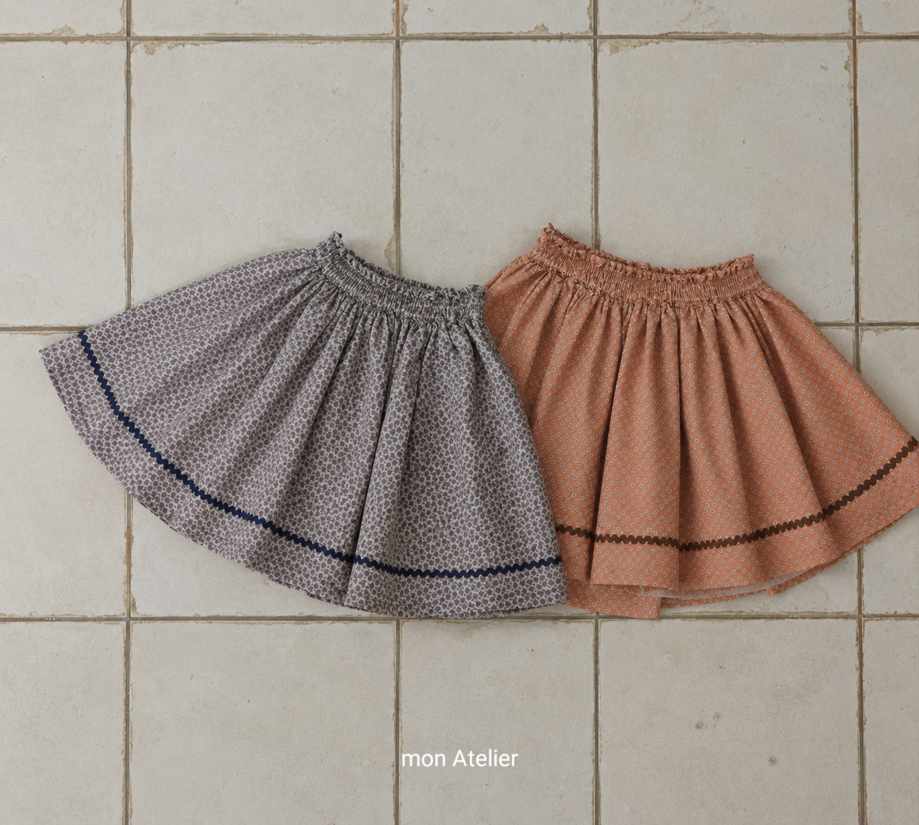 (予約) mon Atelier  / bloom skirt