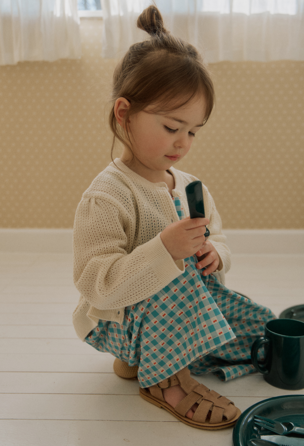 pitturu matturu / Cherry Garden Jumpsuit