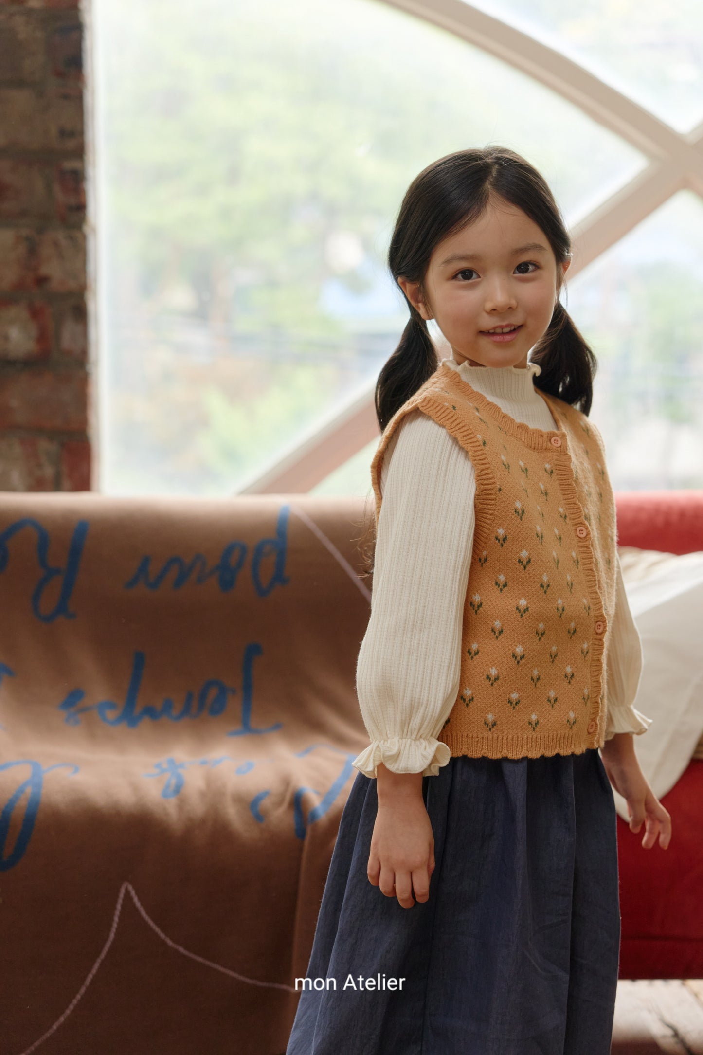 (予約) mon Atelier  / tulip vest
