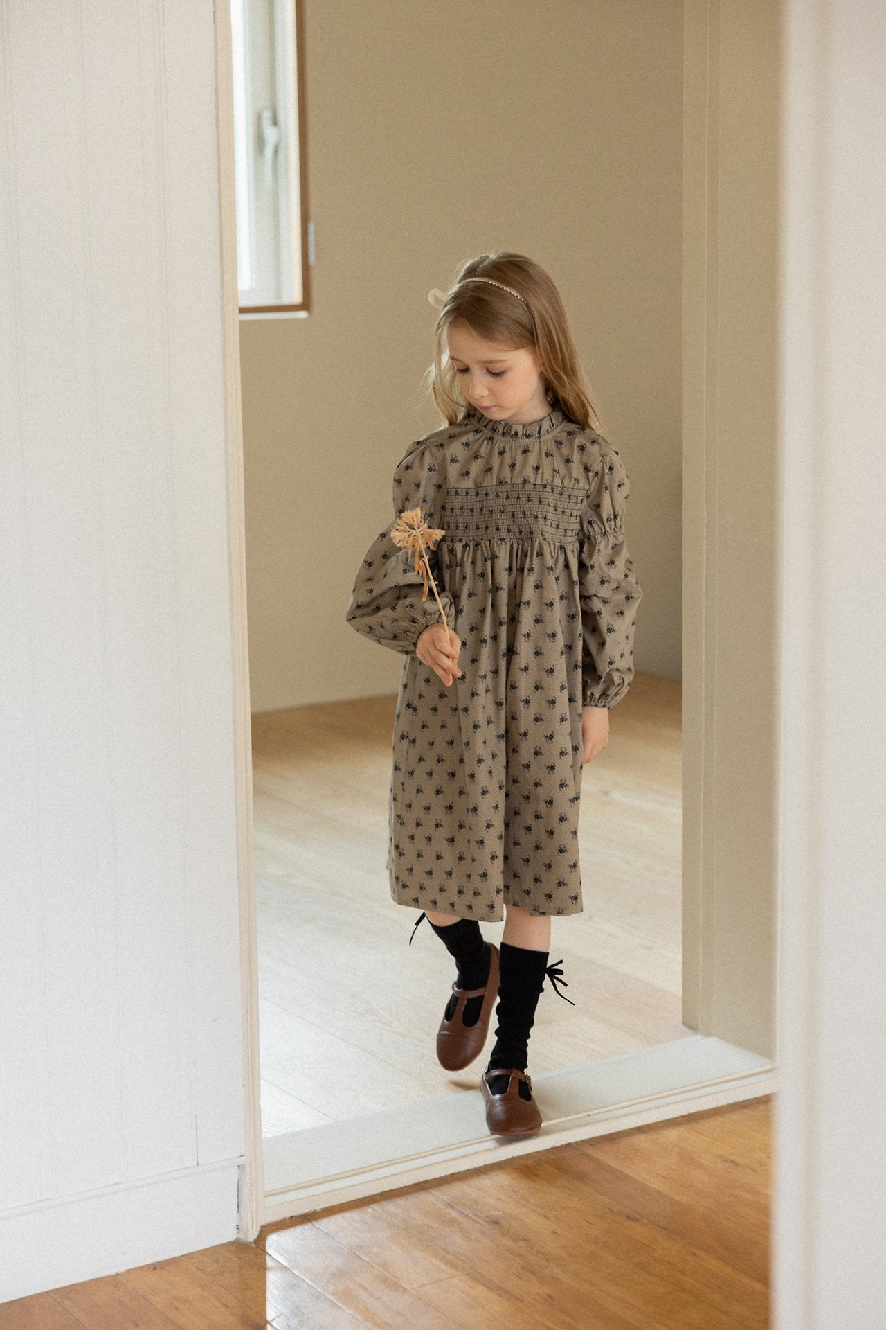 (予約)perro bebe / Ivy dress - black