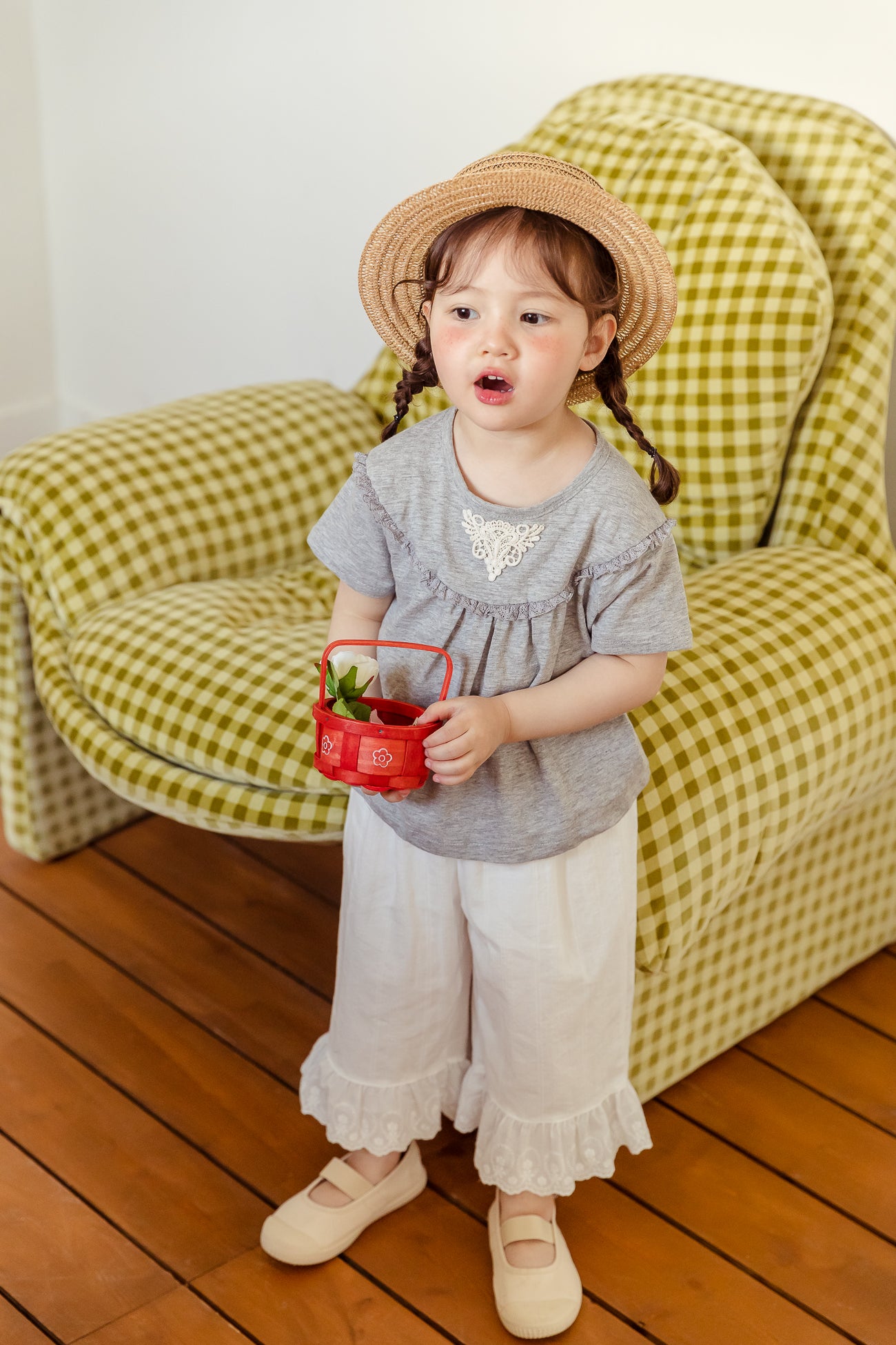 (取り寄せ) milk powder  /  Slub Tee