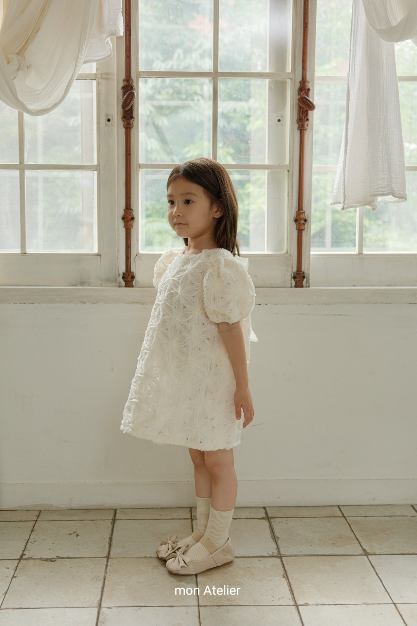 (予約) mon Atelier  / rose one-piece