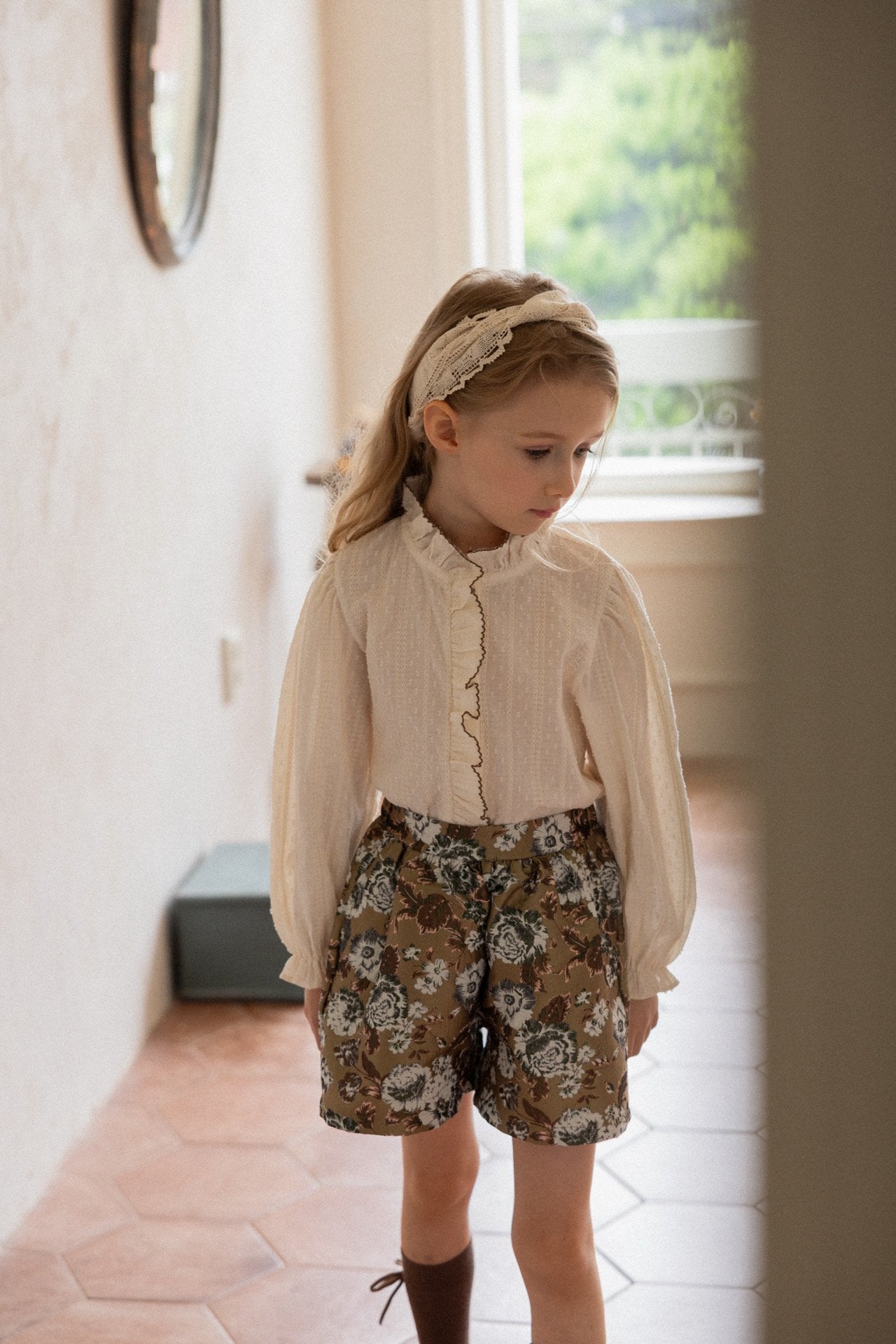 (予約)perro bebe / Sienna pants  - brown