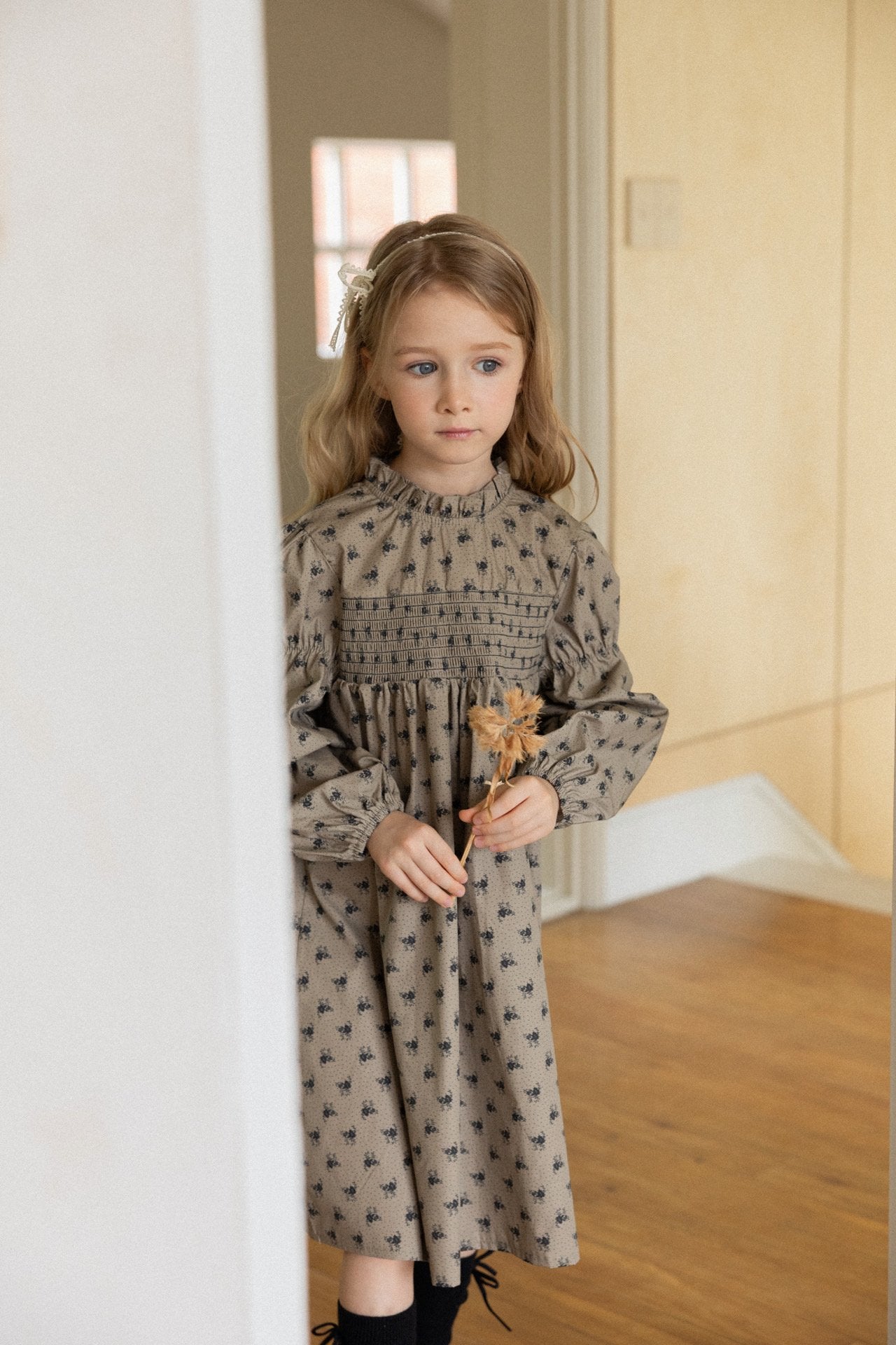 (予約)perro bebe / Ivy dress - black