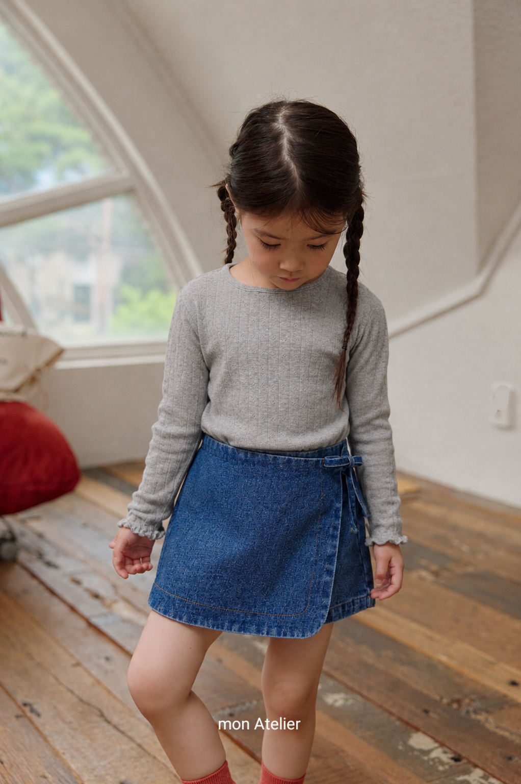 (予約) mon Atelier  /  moly lace T