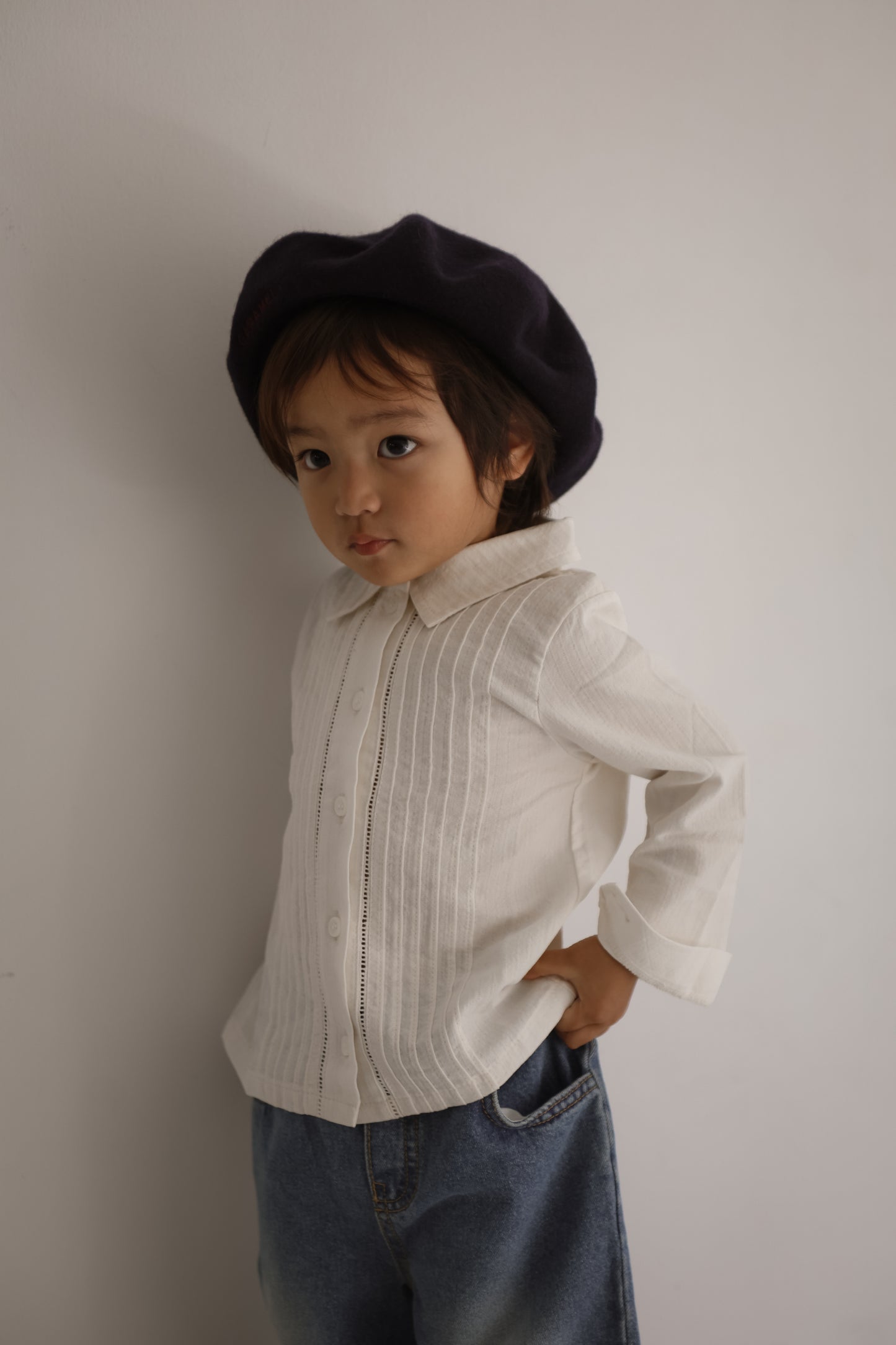 (送料無料)OREN / Arlo Pintuck Shirt