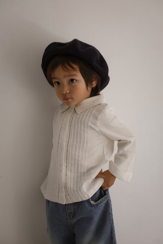 (送料無料)OREN / Arlo Pintuck Shirt