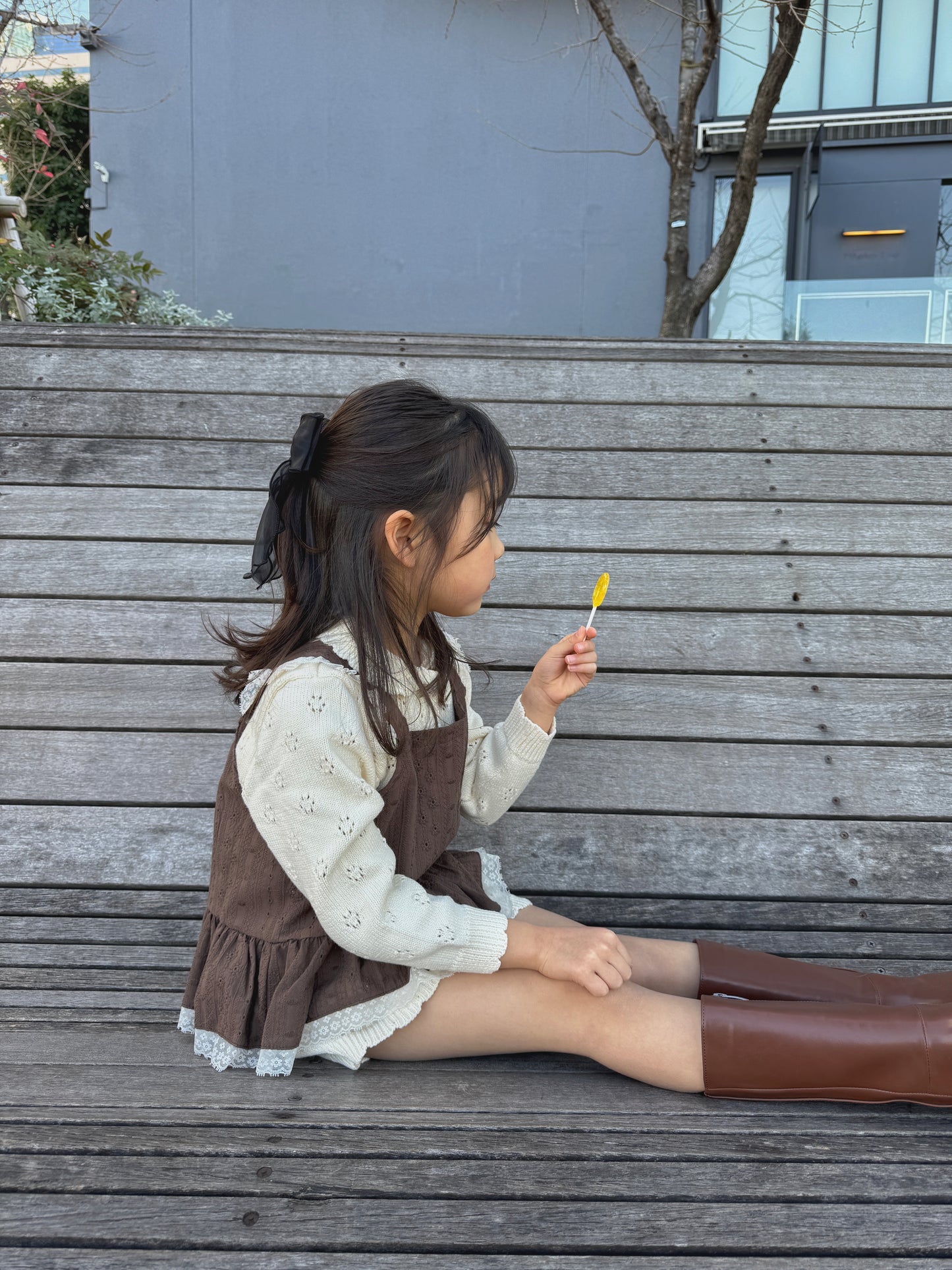 Roa / Punching Knit Set