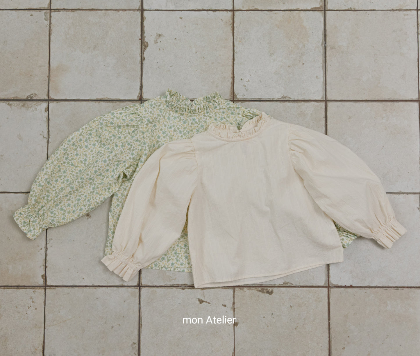 (予約) mon Atelier  / daisy blouse