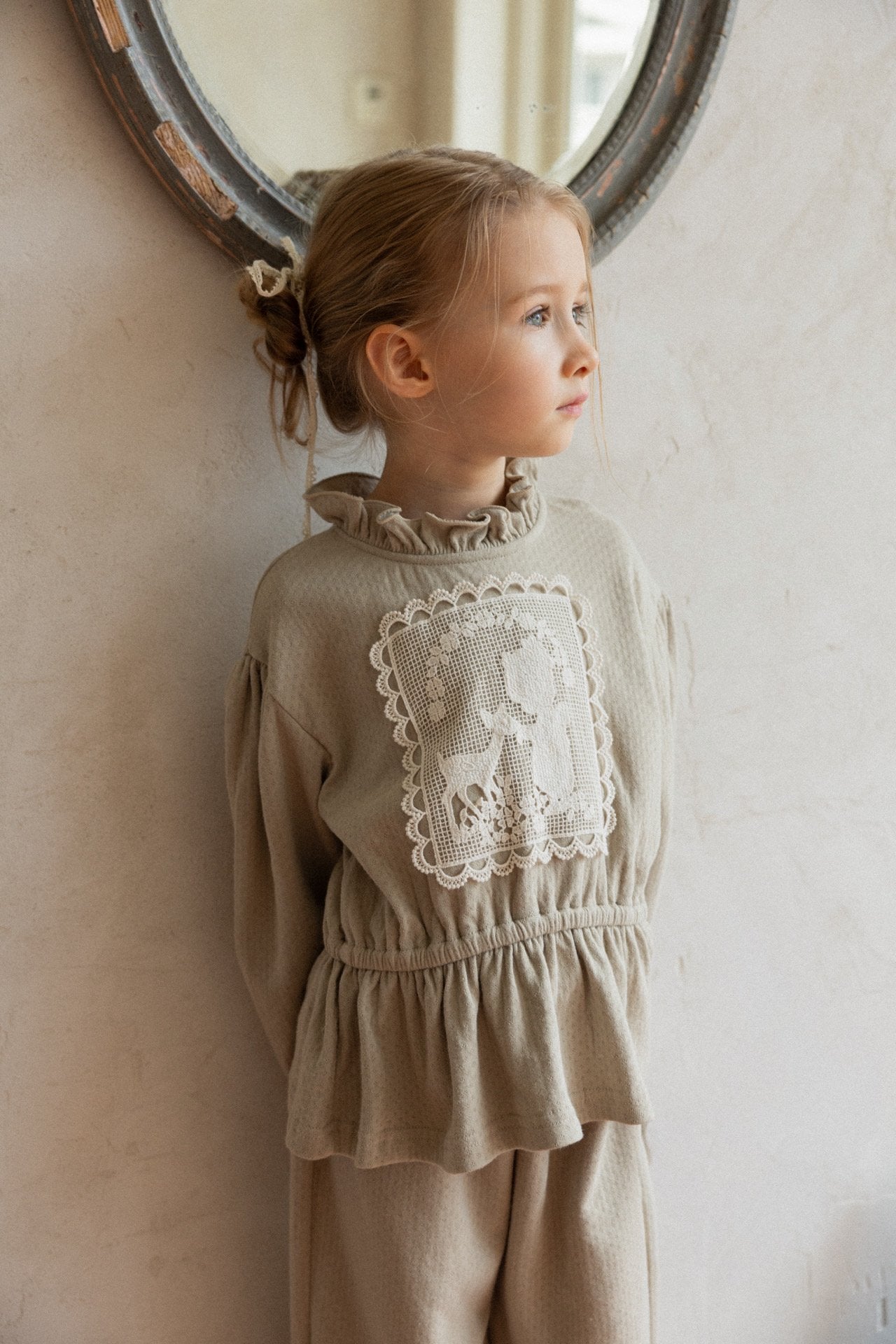 (予約)perro bebe / Stella setup - olive