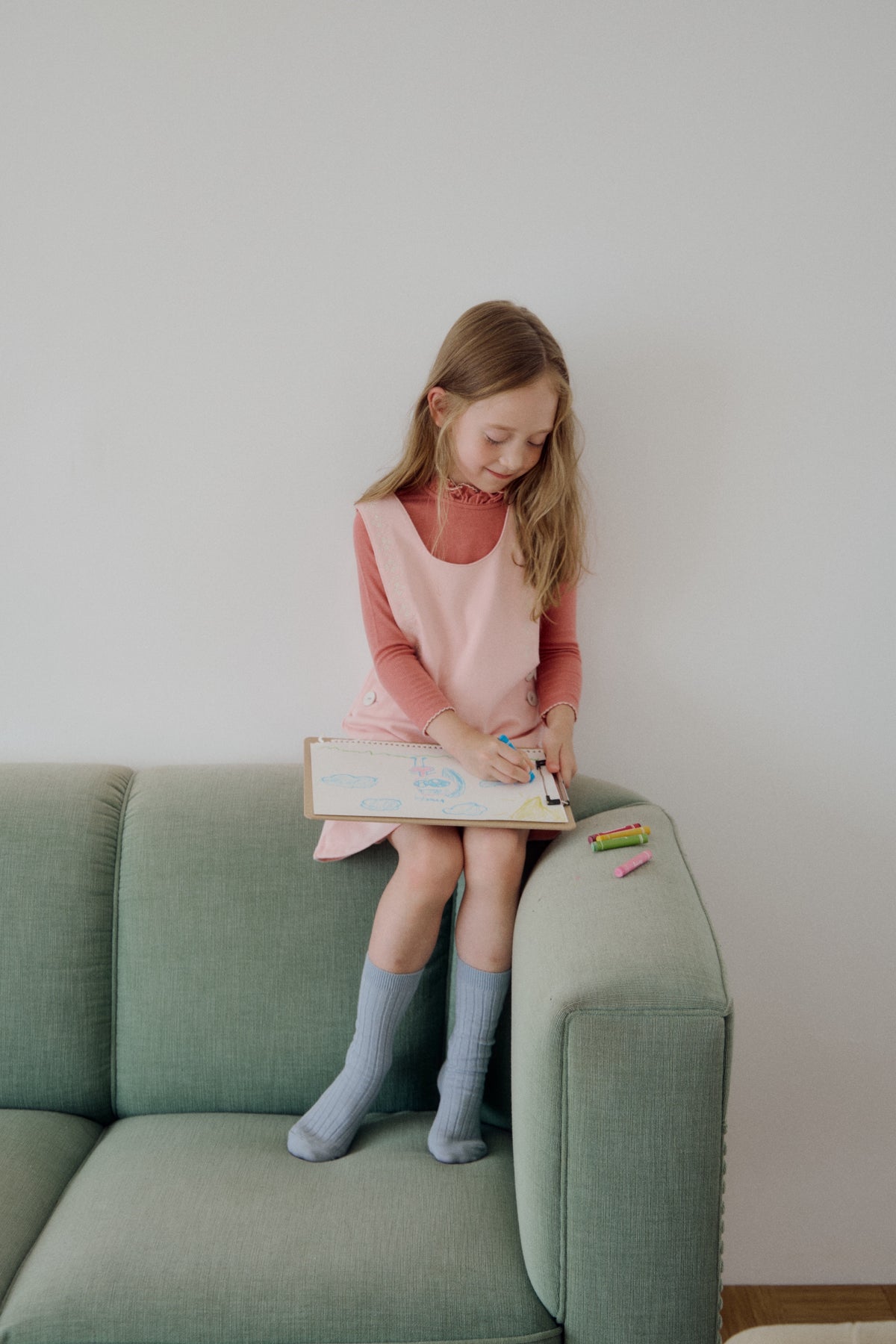 (予約) Saint Ella / Elodie Jumper Dress - pink