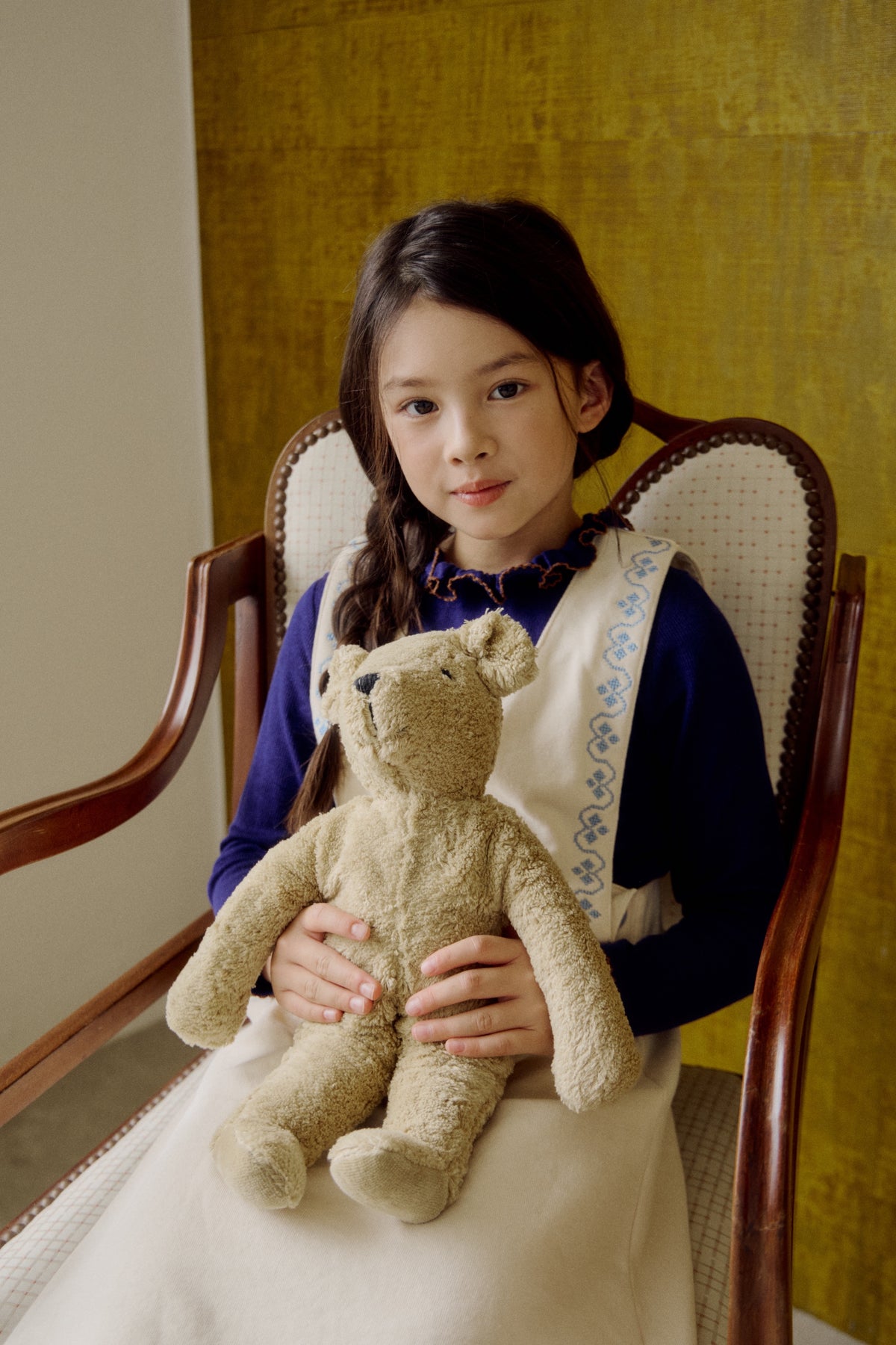 (予約) Saint Ella / Elodie Jumper Dress - macadamia
