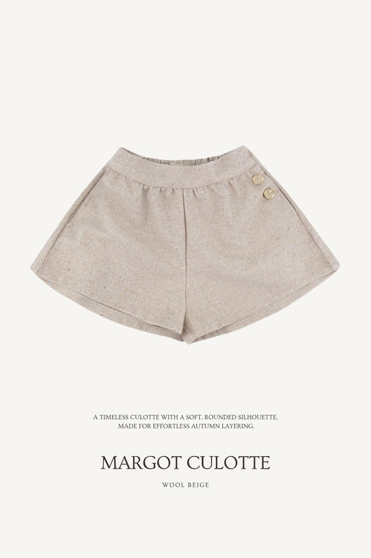 (予約) Saint Ella / Margot Culotte - Wool beige