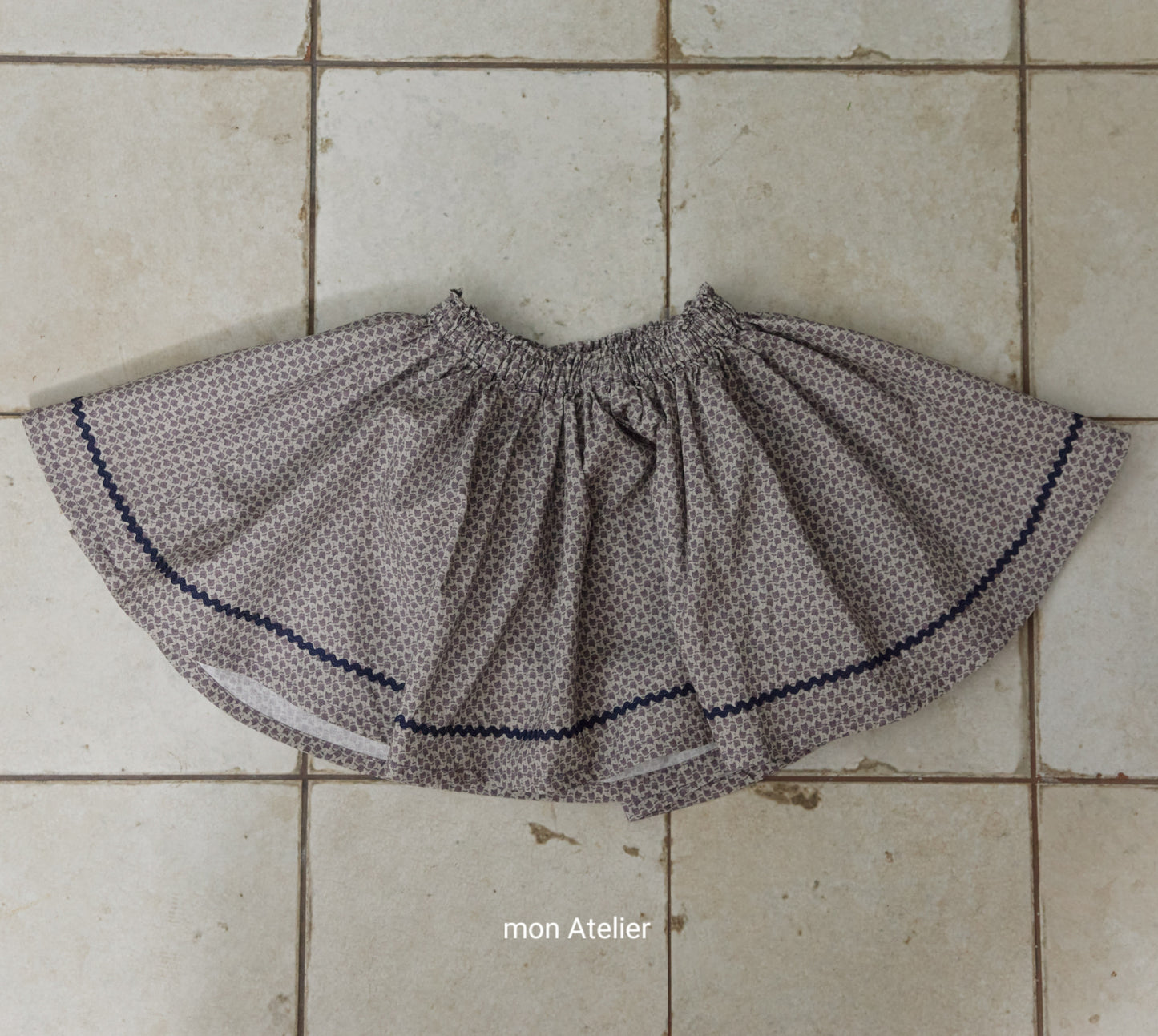 (予約) mon Atelier  / bloom skirt