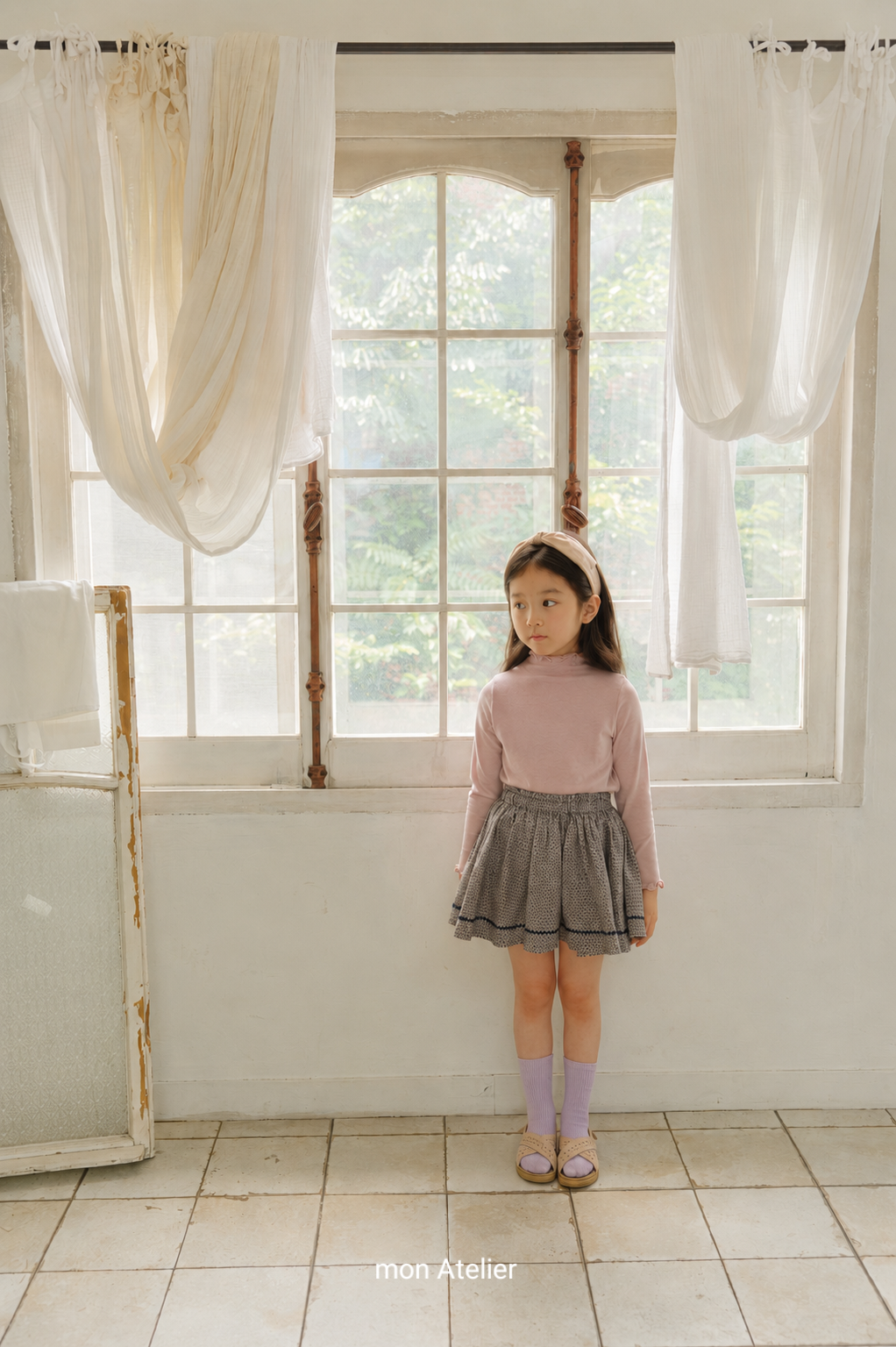 (予約) mon Atelier  / bloom skirt