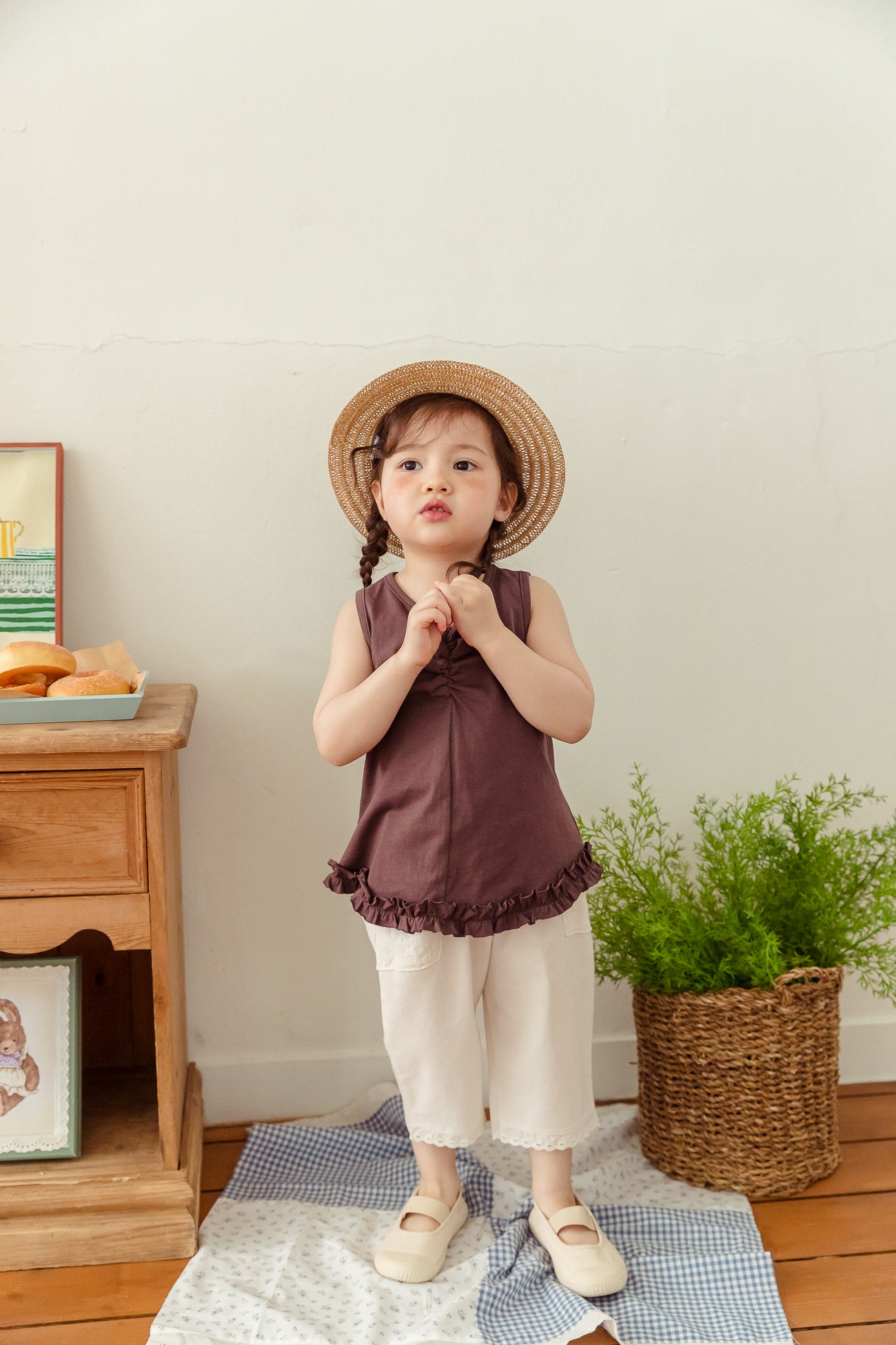 milk powder  /  Eggplant Pants