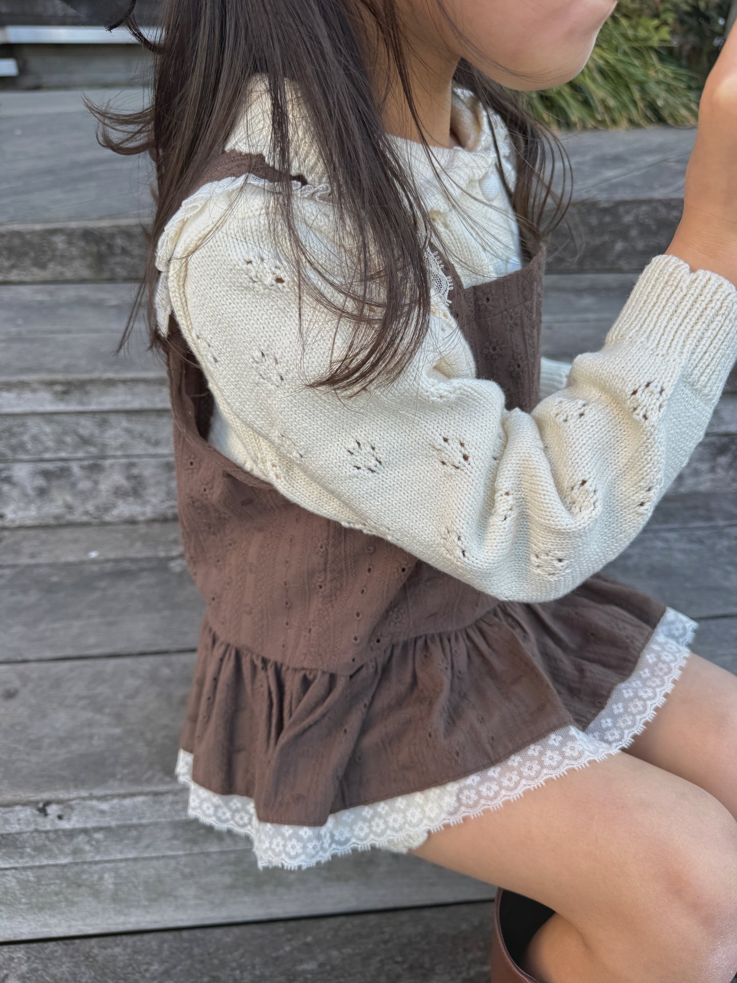 Roa / Punching Knit Set