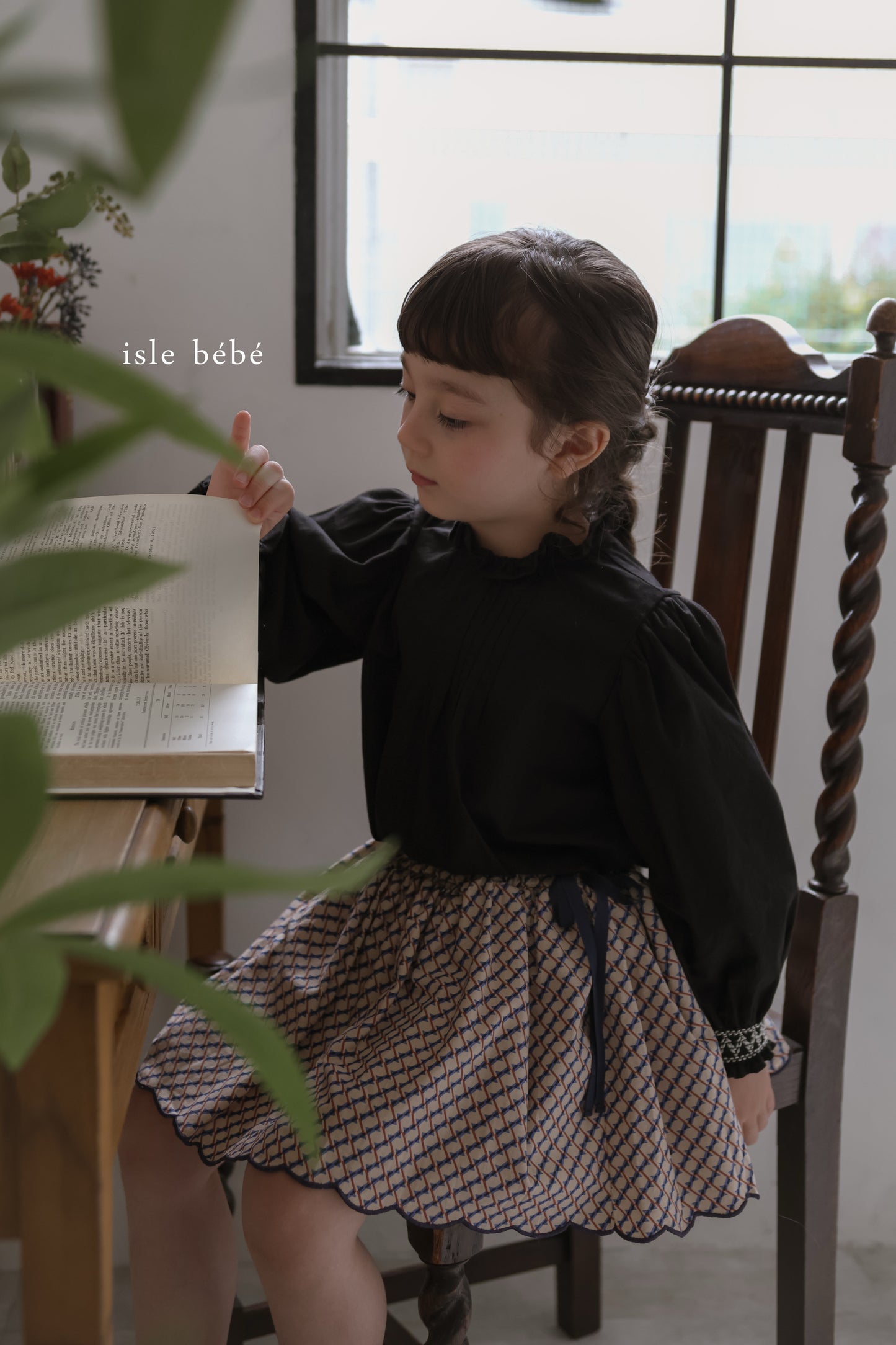 Original  / Dahlia Blouse - black -