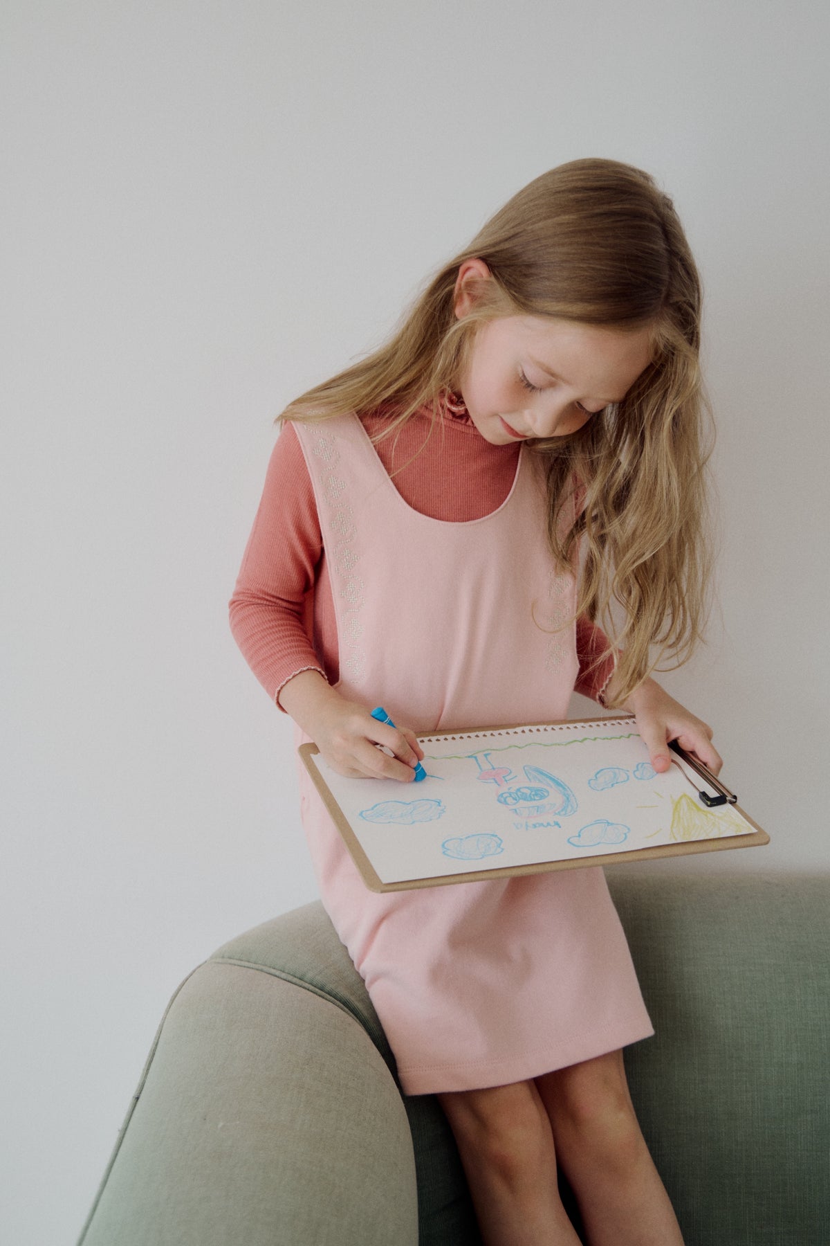(予約) Saint Ella / Elodie Jumper Dress - pink