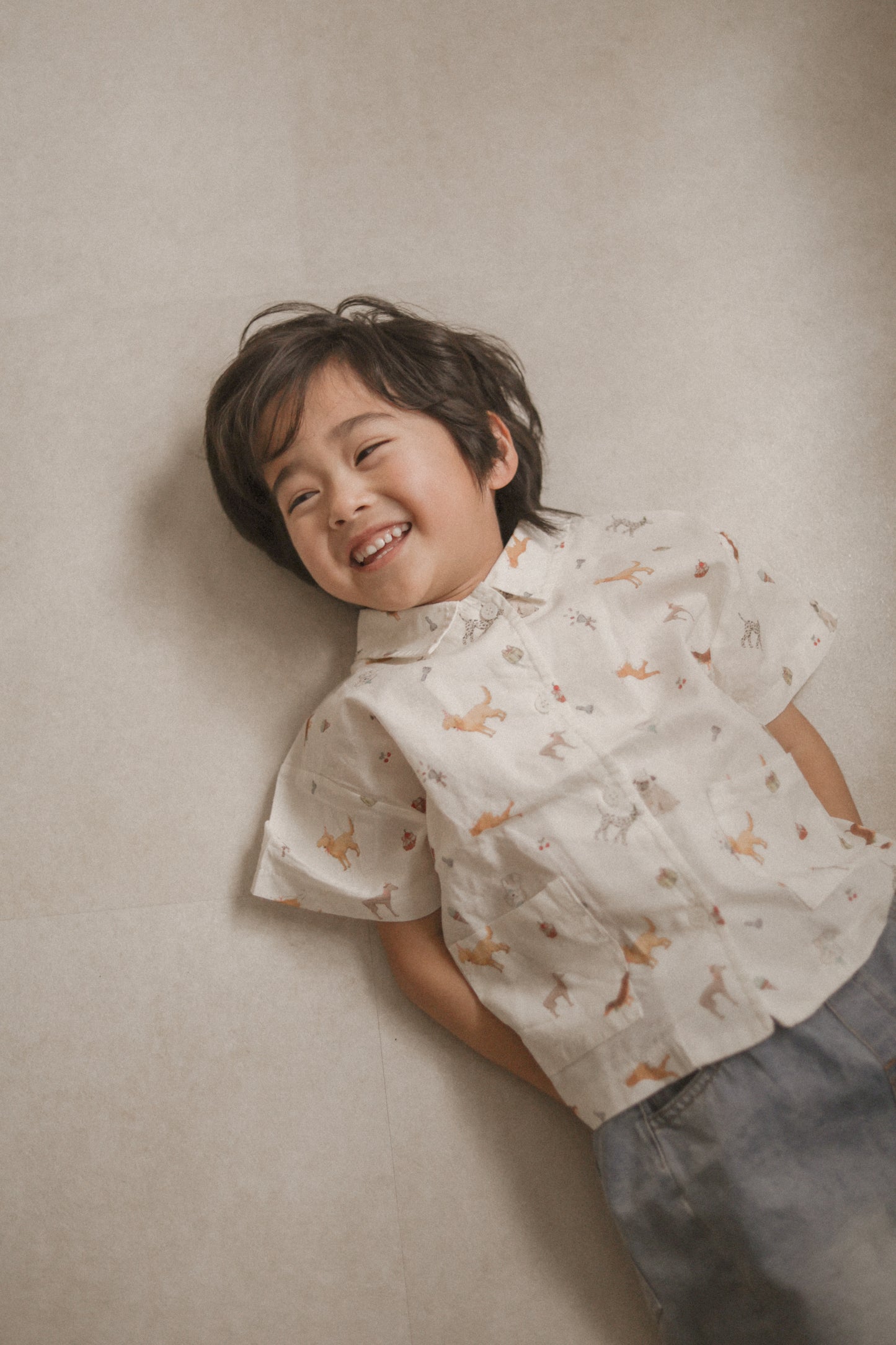 minirobe / Puppy short sleeve shirt