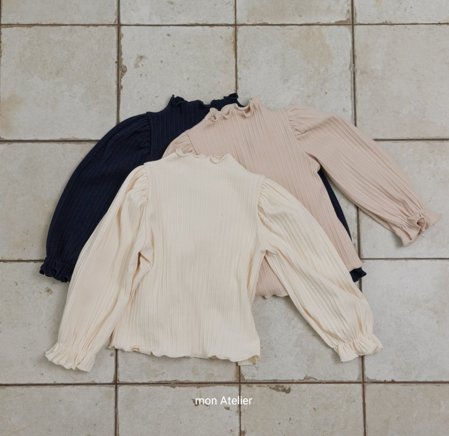 (予約) mon Atelier  / golgi puff T