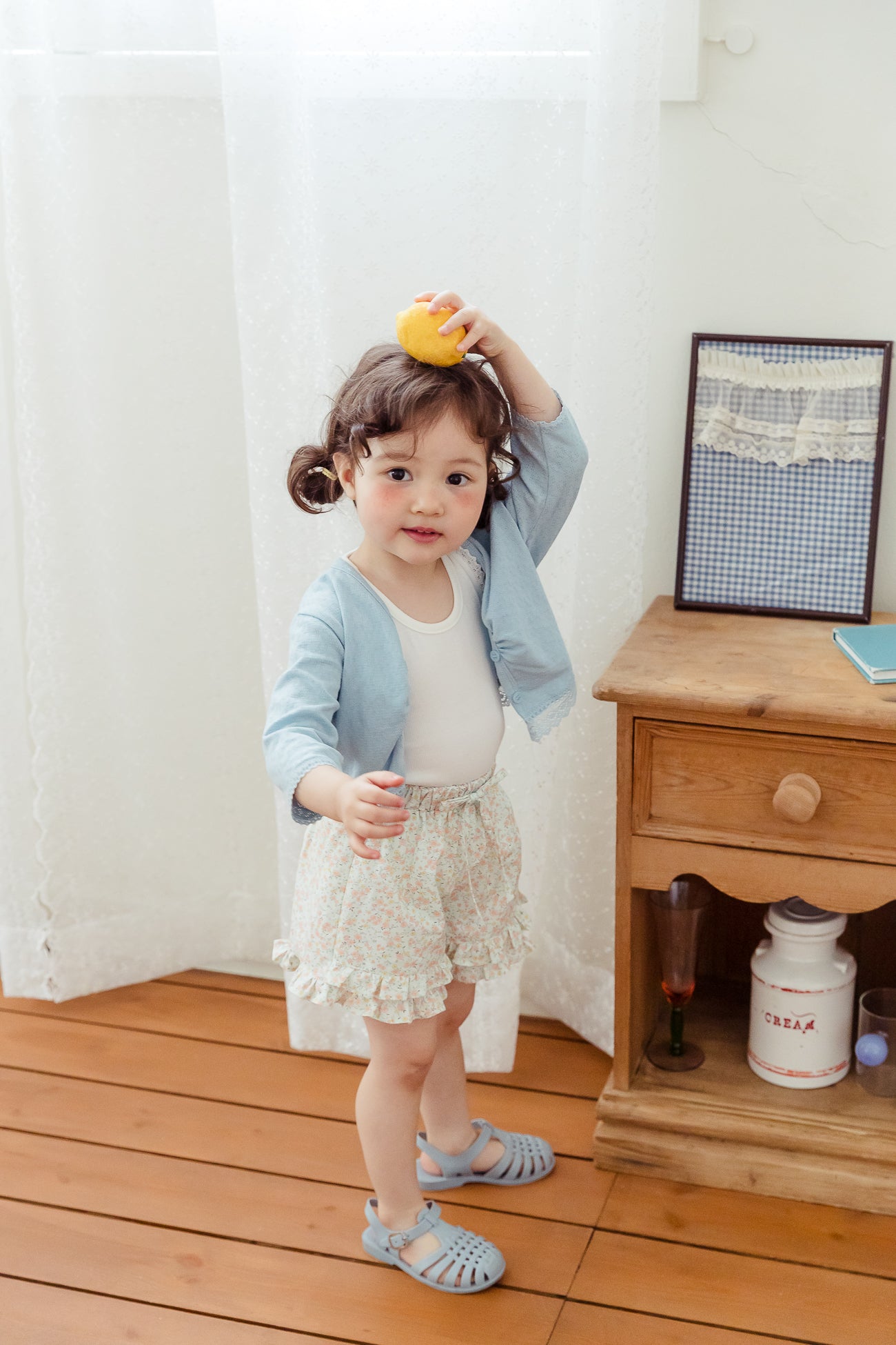(取り寄せ) milk powder  / Punched Cardigan