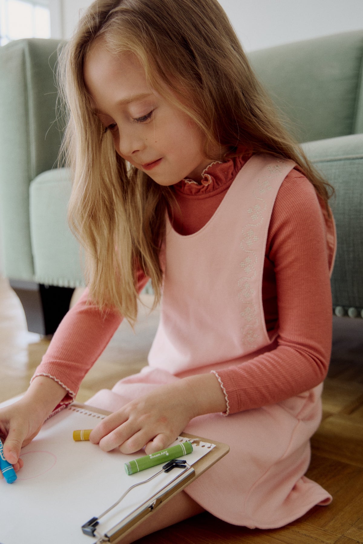 (予約) Saint Ella / Elodie Jumper Dress - pink