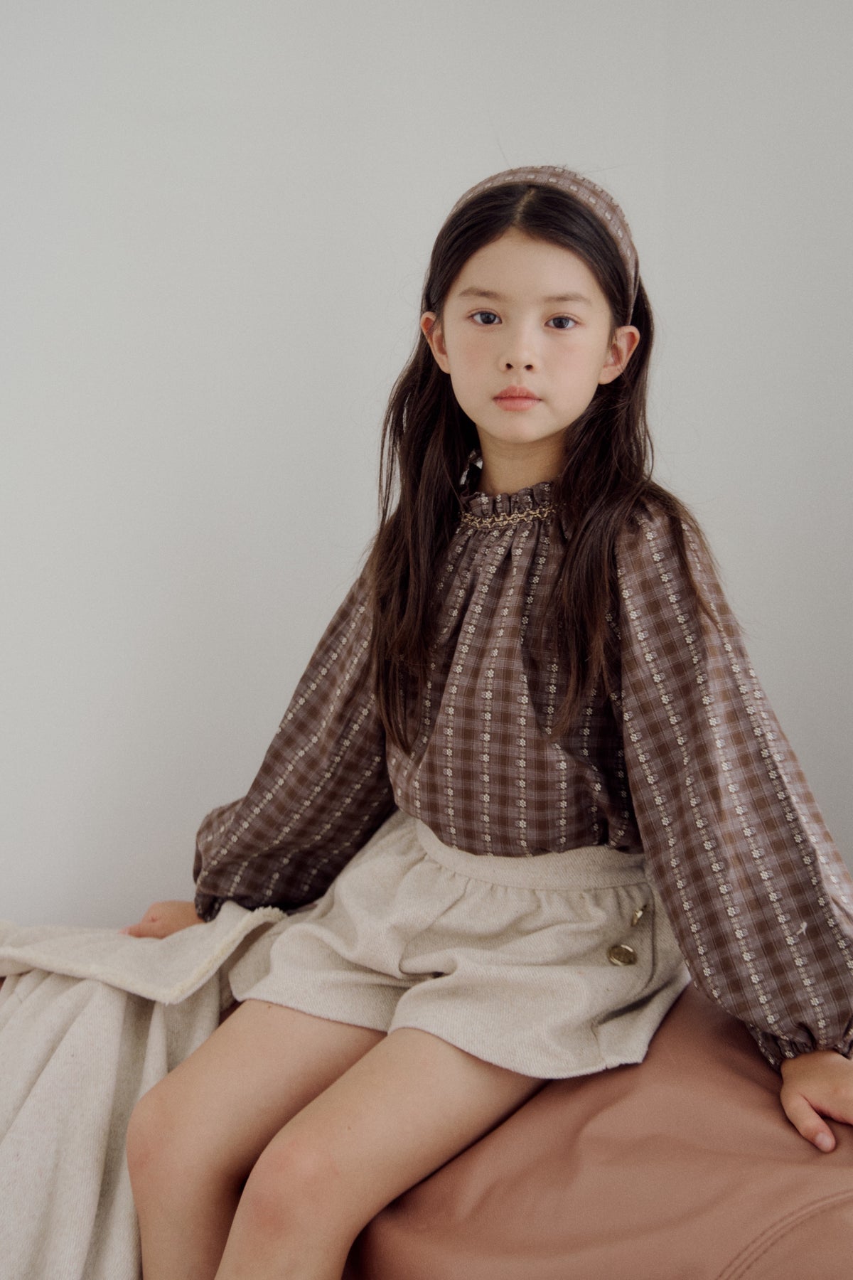 (予約) Saint Ella / Ette blouse - Ash brown